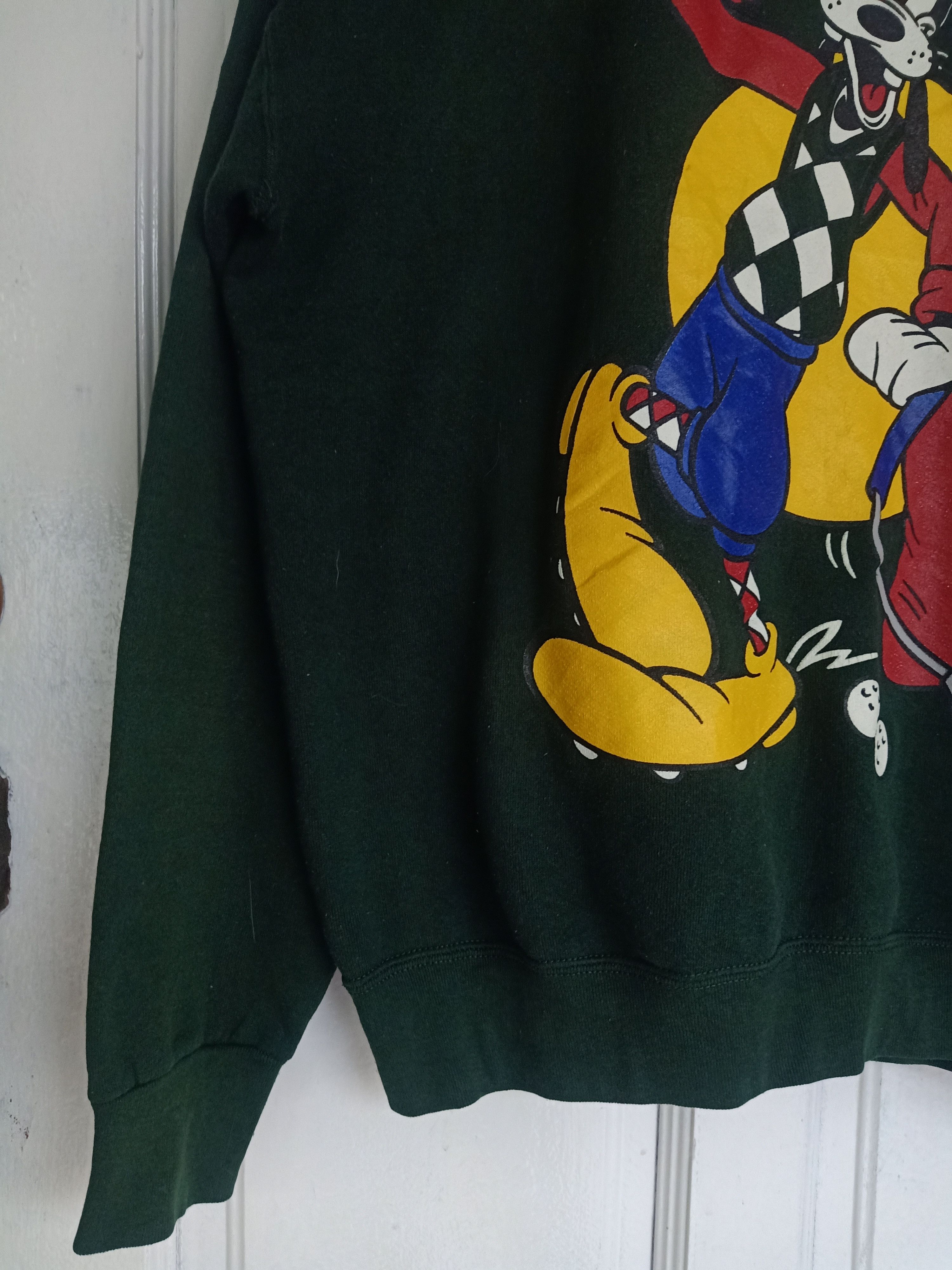 Cartoon Network × Disney × Vintage Vintage 90s Goofy Goof Ball Sweatshirt Size US XL / EU 56 / 4 - 2 Thumbnail
