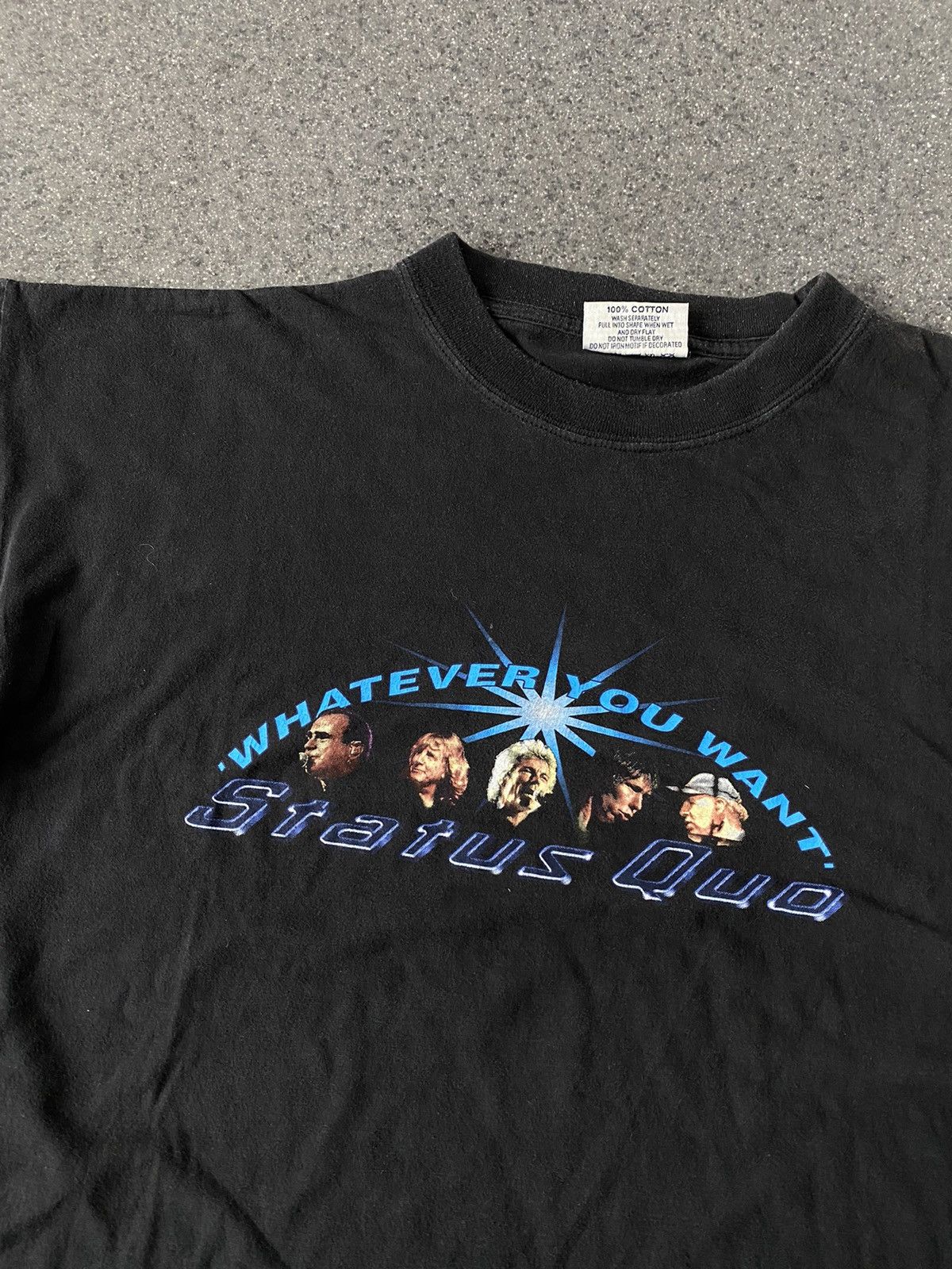 Vintage Status Quo 1997 World Tour Tee
