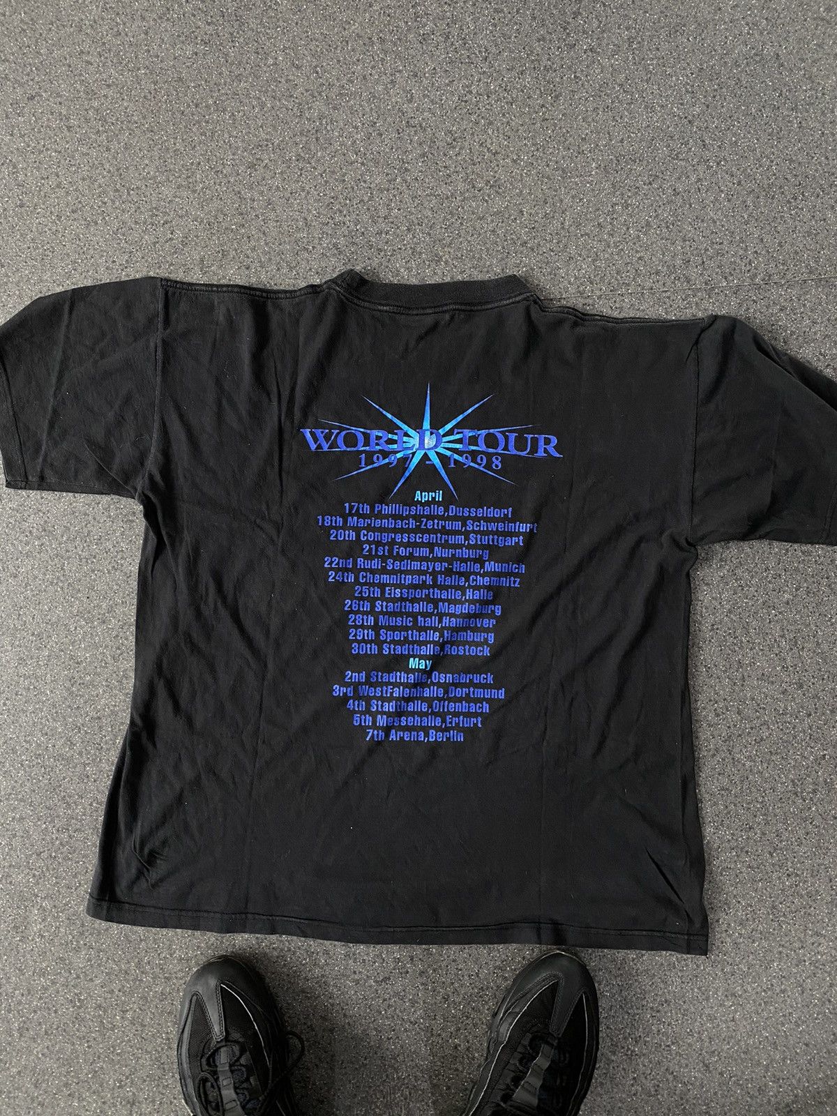 Vintage Status Quo 1997 World Tour Tee