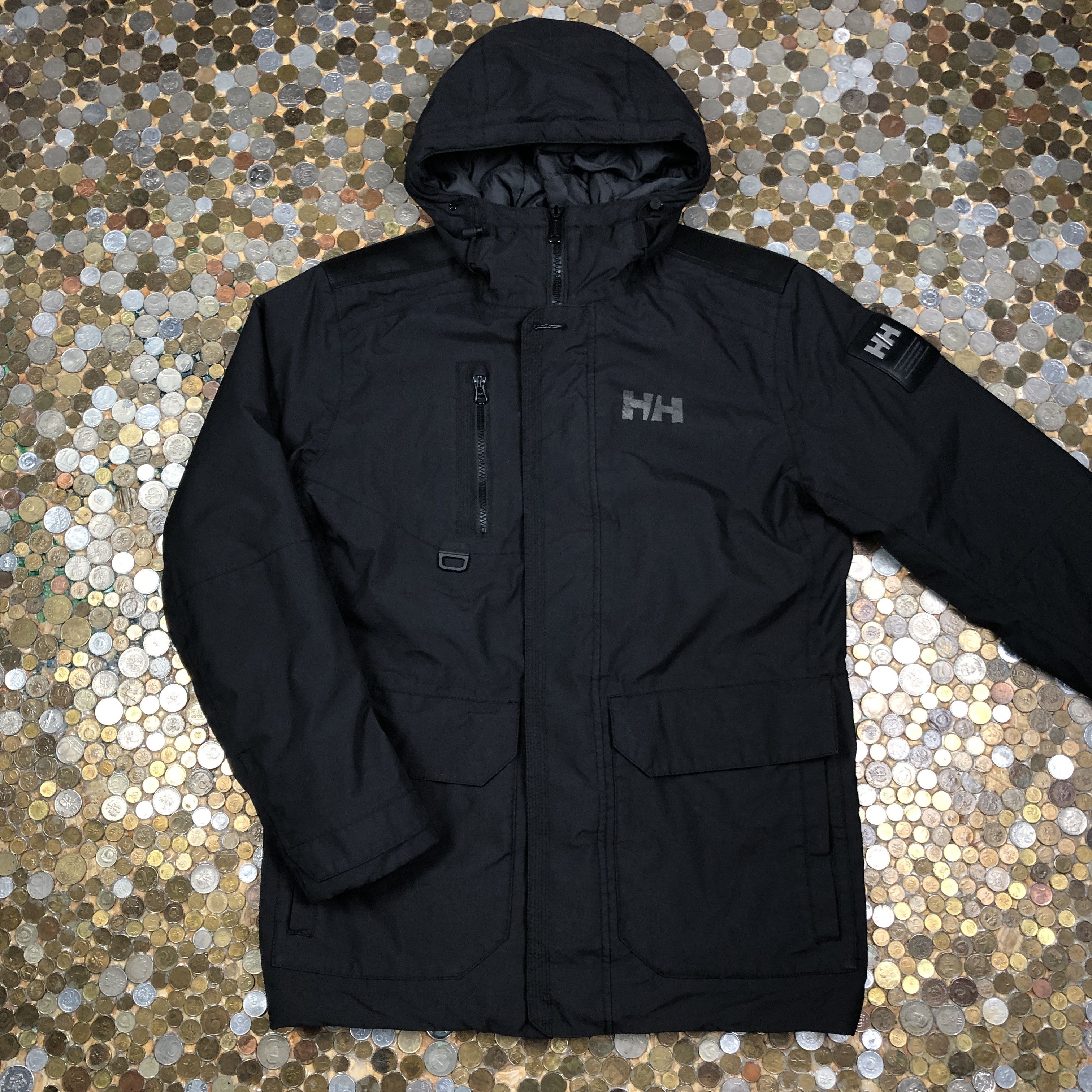 Helly Hansen × Vintage Helly Hansen Protec Primaloft jacket with hoodie reflective Size US S / EU 44-46 / 1 - 1 Thumbnail