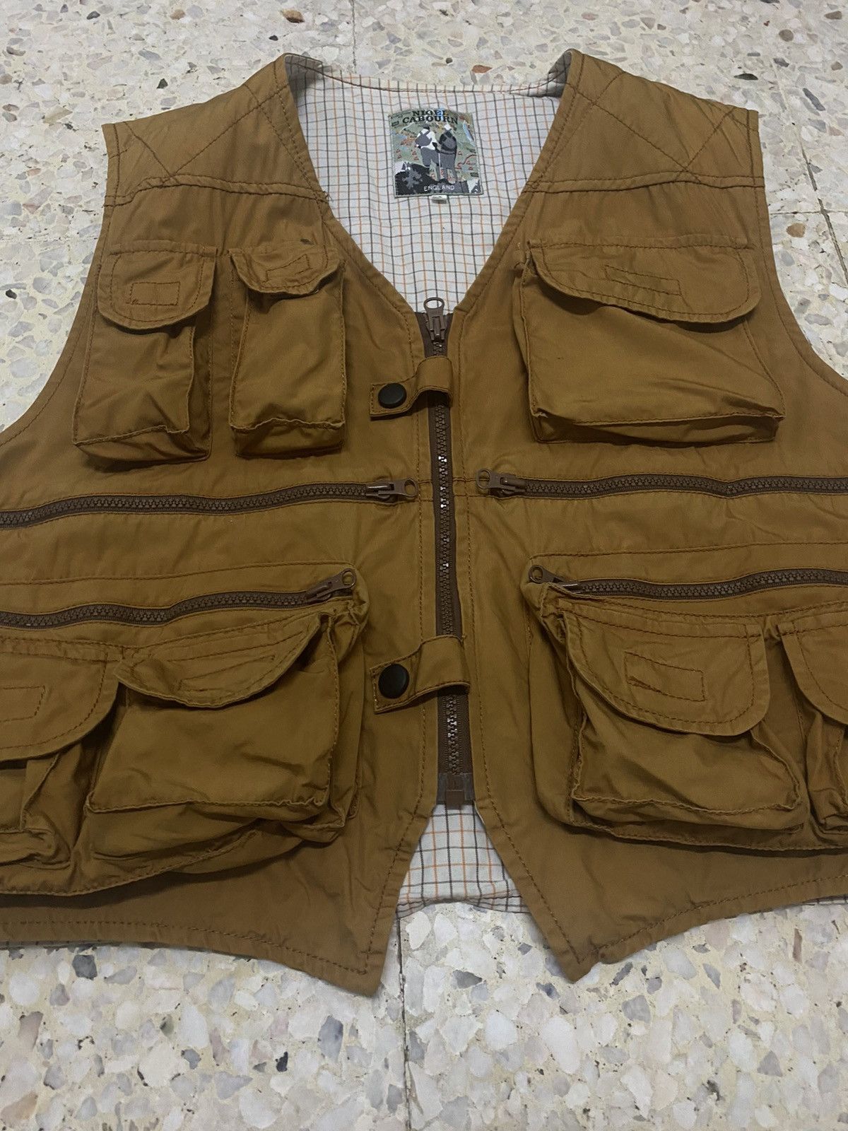 Nigel Cabourn Nigel cabourn Tactical Utility Vest Multi pocket Design Size US M / EU 48-50 / 2 - 4 Thumbnail