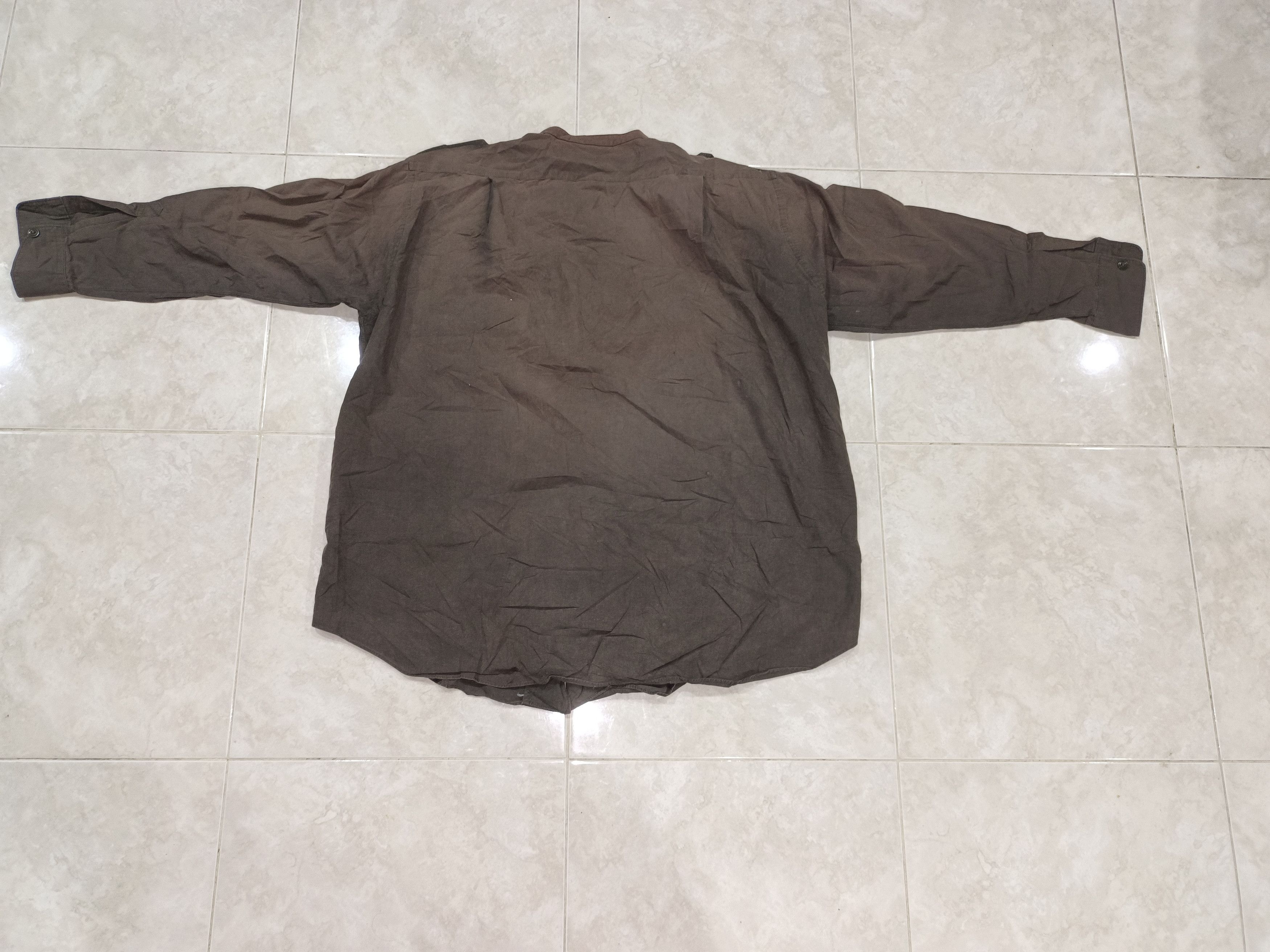CDG by Comme des Garcons × Comme des Garcons × Homme Plisse Issey Miyake Vintage military shirt by CDG x issey miyake double pocket Size US XXL / EU 58 / 5 - 8 Thumbnail