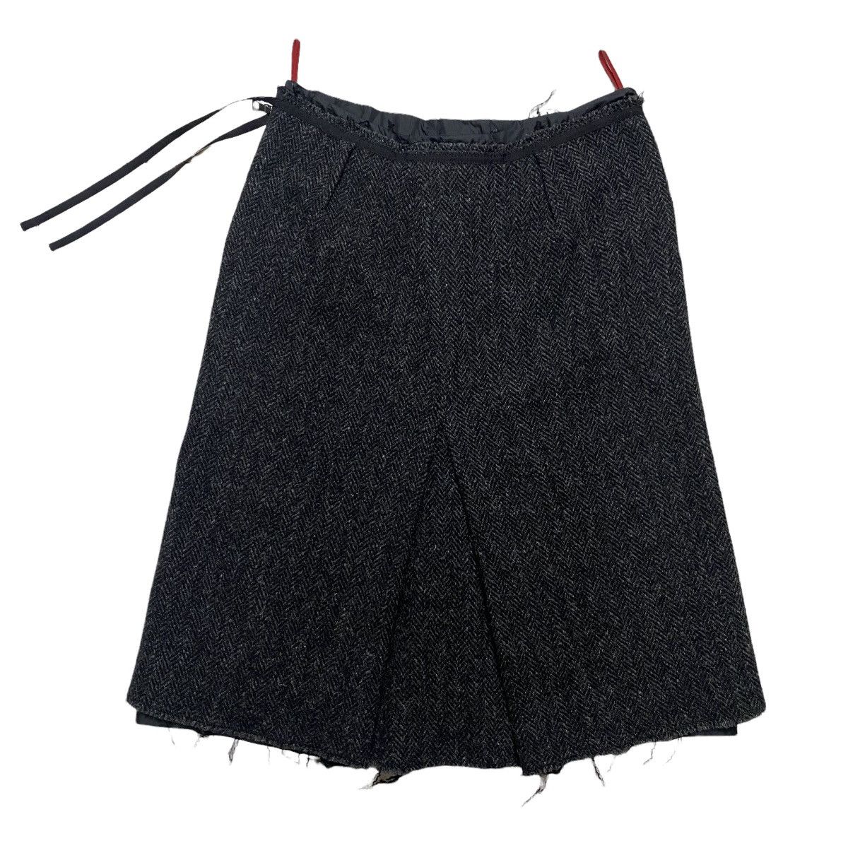 Prada Prada wool zipper skirt Size 26" / US 2 / IT 38 - 2 Thumbnail