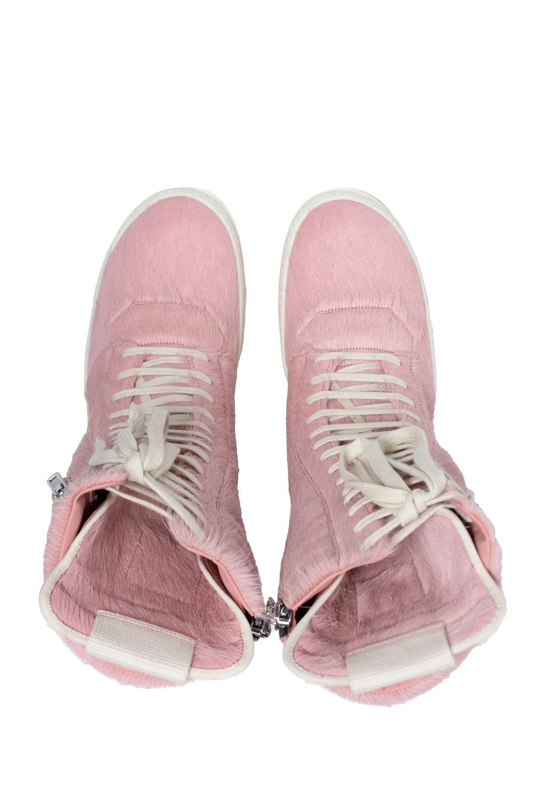 Rick Owens RICK OWENS FW22 STROBE CARGOBASKET DIRTY PINK LONG HAIR PONY Size US 9 / EU 42 - 5 Thumbnail