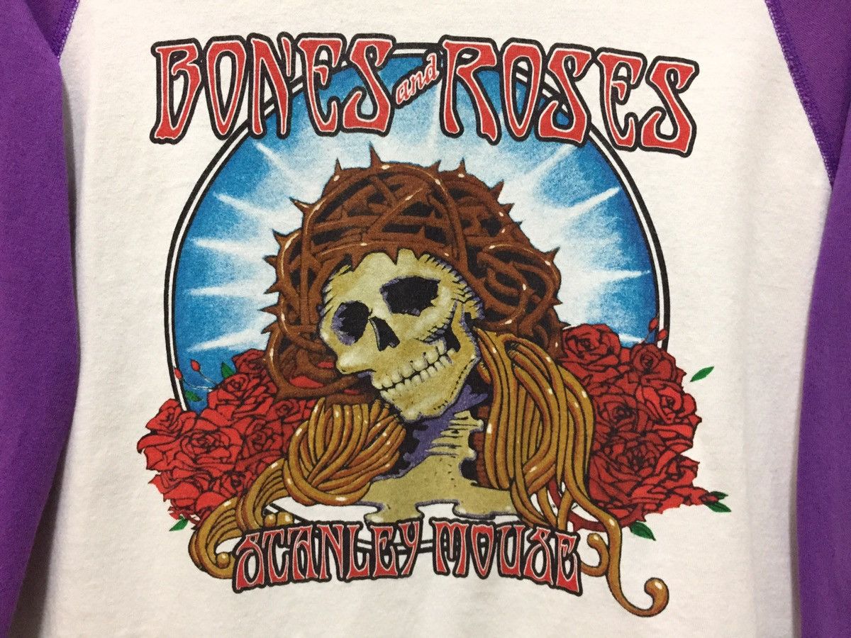 Sugar Cane × Vintage CHESWICK STANLEY MOUSE TEE "BONES & ROSES BY SUGAR CANE Size US L / EU 52-54 / 3 - 6 Thumbnail