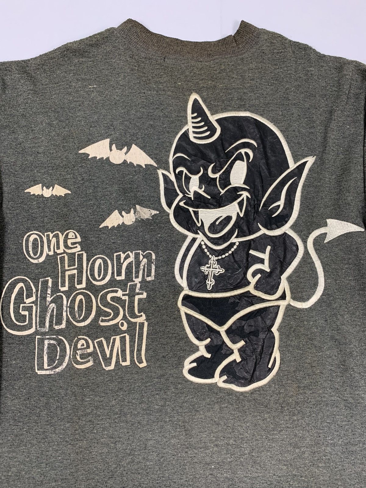Ghost Supply Vintage ONE HORN GHOST DEVIL Embroidery Big Logo Sweatshirt Size US L / EU 52-54 / 3 - 7 Thumbnail