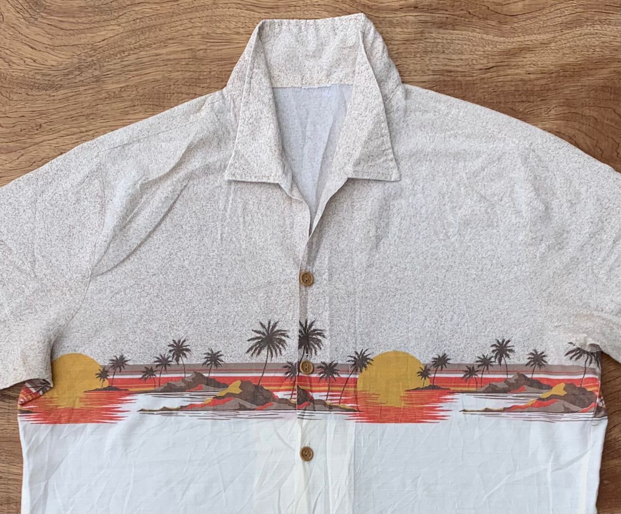 Vintage vintage shirt button up D 37 hawaiian Size US L / EU 52-54 / 3 - 2 Thumbnail