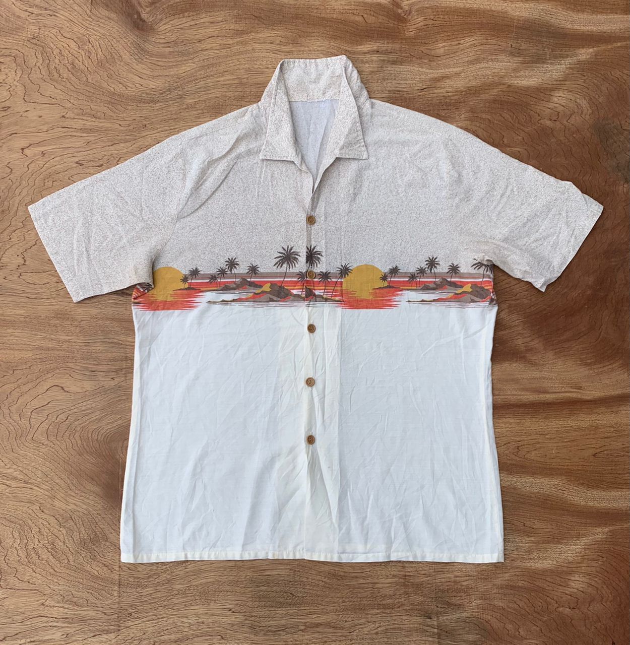 Vintage vintage shirt button up D 37 hawaiian Size US L / EU 52-54 / 3 - 1 Thumbnail