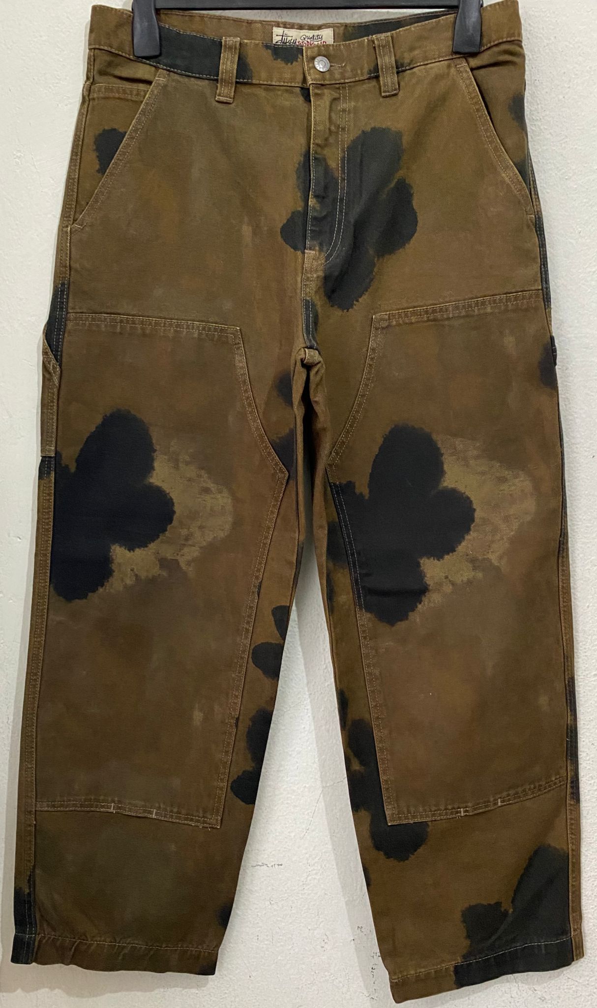 Stussy Stussy Floral Dye Work Pants | Grailed