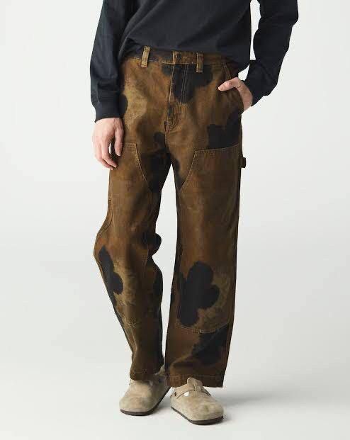 日本未発売 STUSSY 22SS FLORAL DYE WORK PANT - ワークパンツ/カーゴ ...