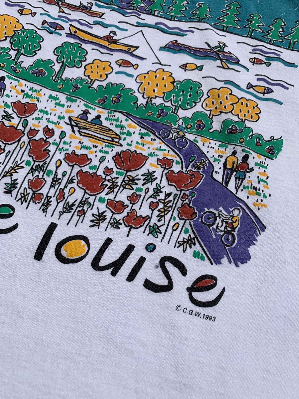 Vintage Vintage 1993 FOTL Lake Louise Tee Size US L / EU 52-54 / 3 - 9 Thumbnail