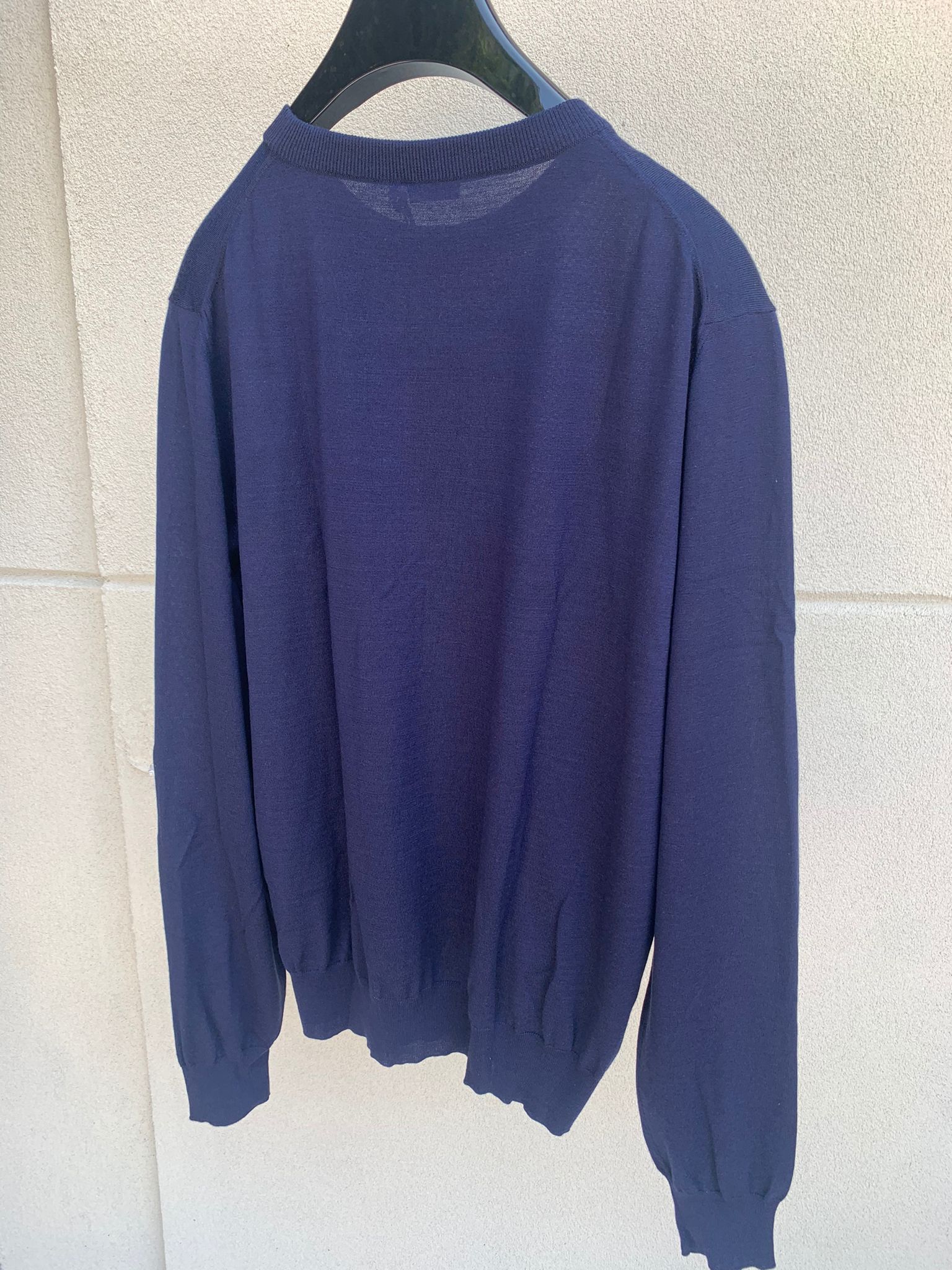 Daniel Arsham × Dior Eroded CD Knitwear in Navy Size US XXL / EU 58 / 5 - 11 Thumbnail
