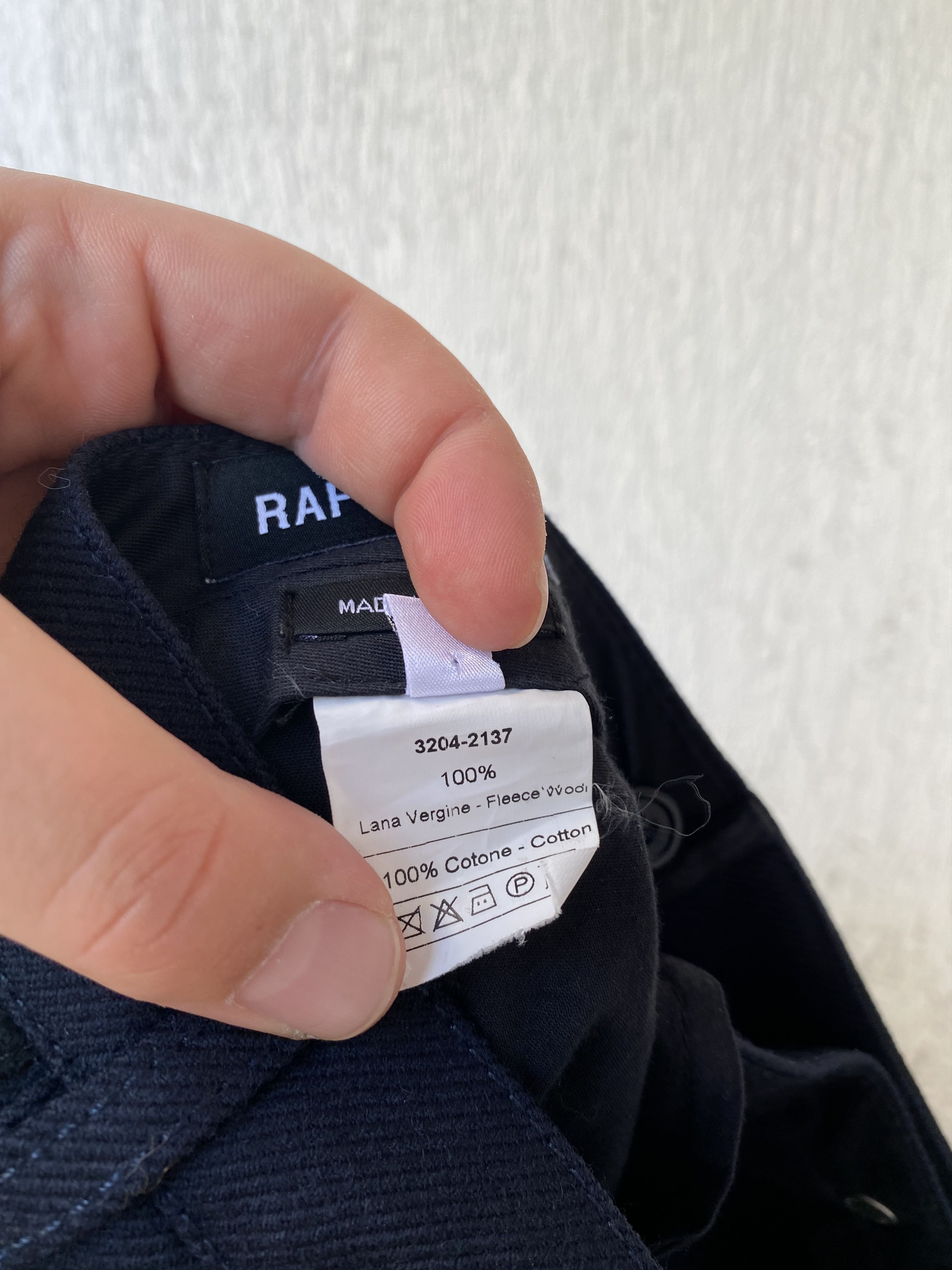 Raf Simons side stripe wool trousers Size US 30 / EU 46 - 7 Thumbnail