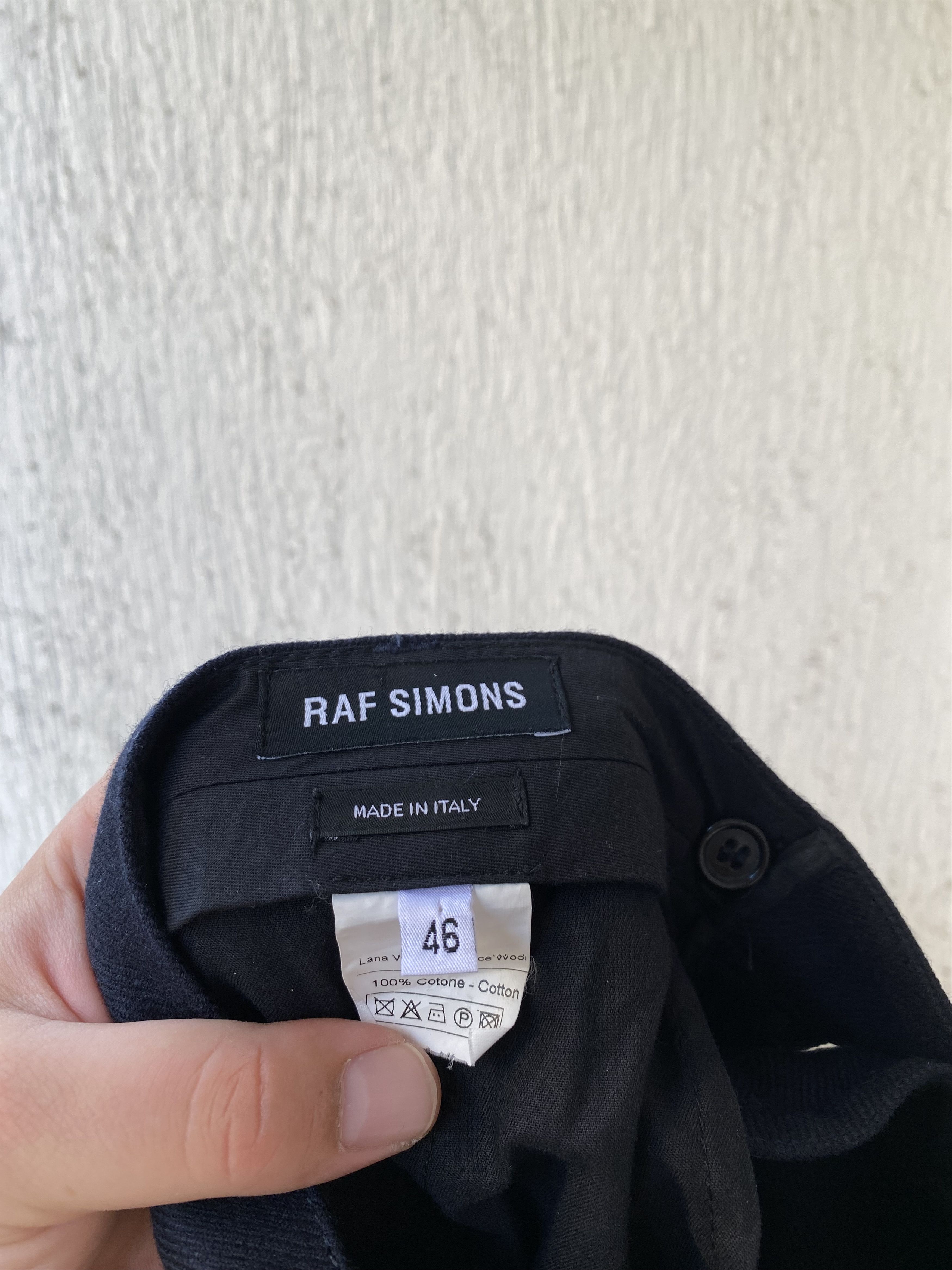 Raf Simons side stripe wool trousers Size US 30 / EU 46 - 6 Thumbnail
