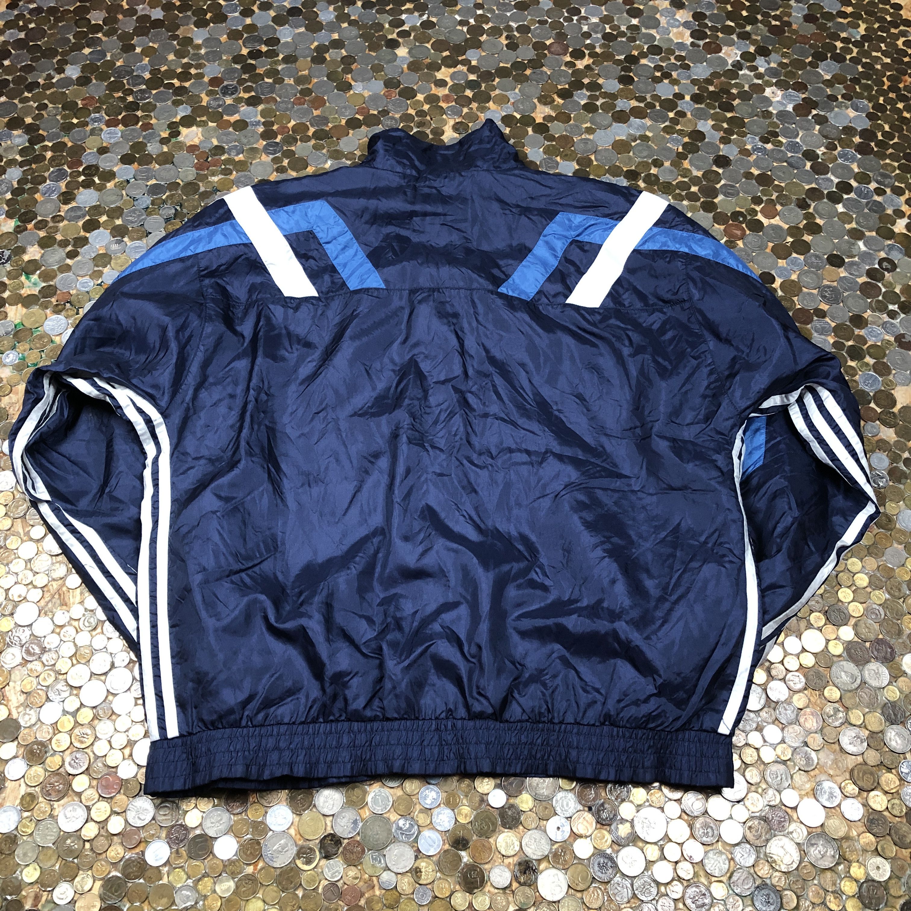 Adidas Adidas zip track acket sweatshirt 90's Size US L / EU 52-54 / 3 - 3 Thumbnail