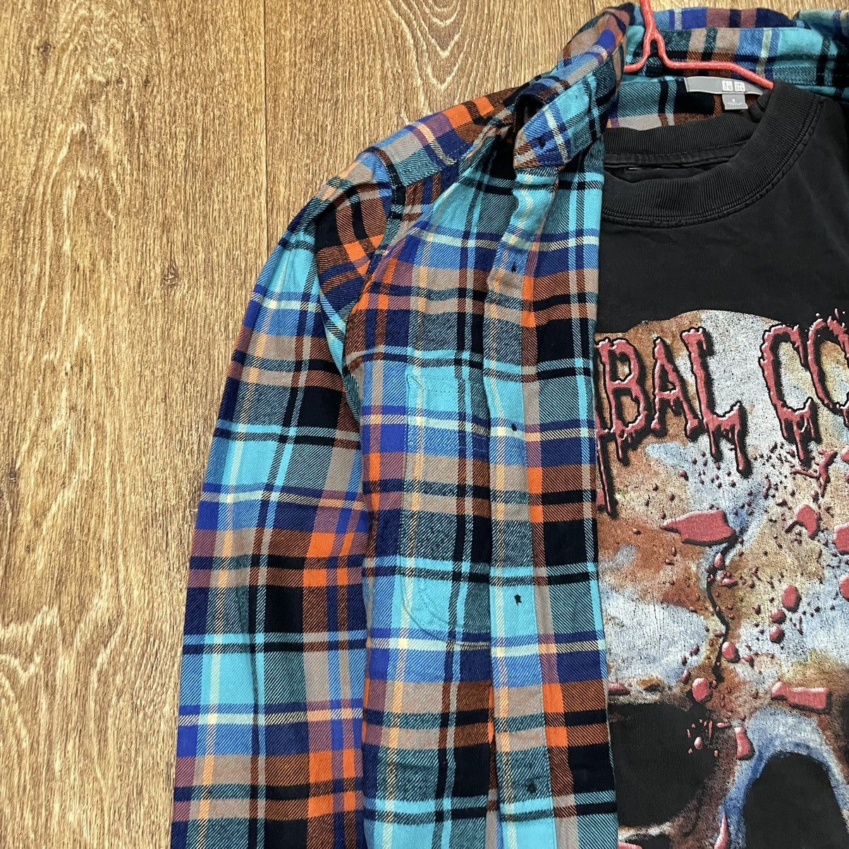Vintage Vintage 90s Plaid Shirt Grunge Streetwear Y2K Skate Boxy S Size US S / EU 44-46 / 1 - 4 Thumbnail