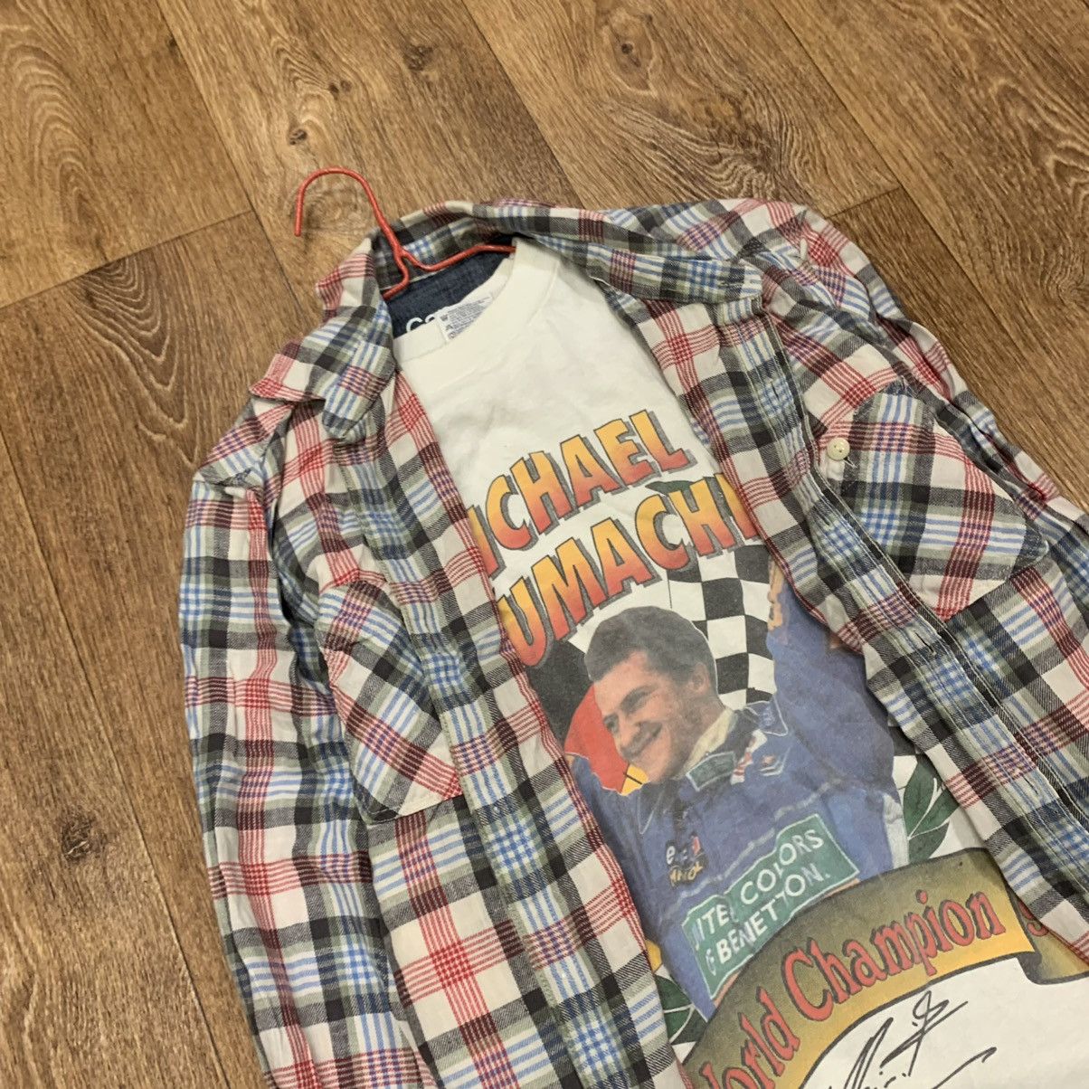 Vintage Vintage 90s Plaid Shirt Y2K Streetwear Grunge Oversized M Size US M / EU 48-50 / 2 - 6 Thumbnail