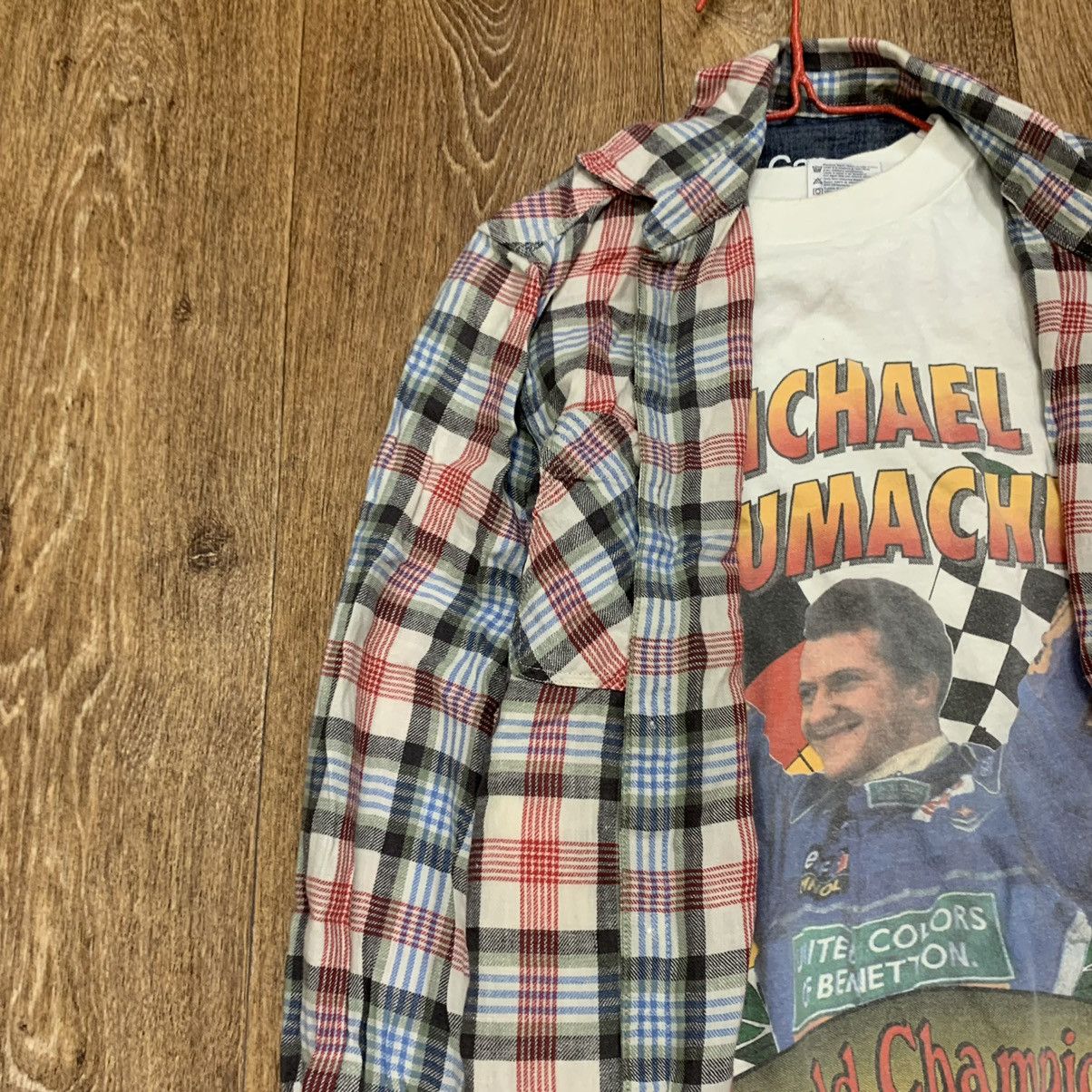Vintage Vintage 90s Plaid Shirt Y2K Streetwear Grunge Oversized M Size US M / EU 48-50 / 2 - 5 Thumbnail