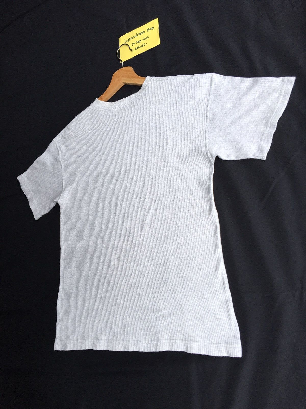 Yves Saint Laurent Rare YSL Yves Saint Laurent Embroidred Logo Spellout Tshirt Size US M / EU 48-50 / 2 - 12 Thumbnail