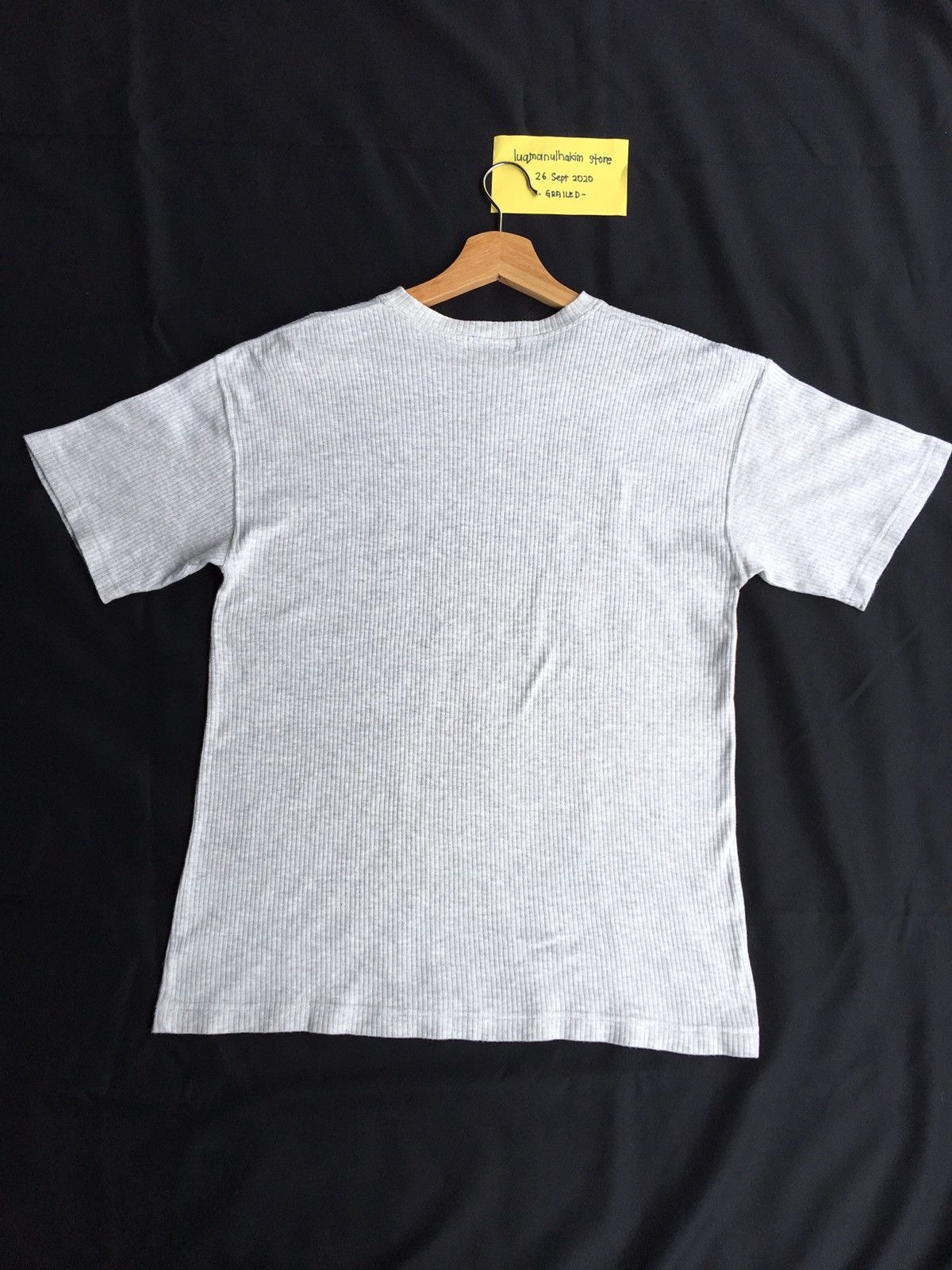 Yves Saint Laurent Rare YSL Yves Saint Laurent Embroidred Logo Spellout Tshirt Size US M / EU 48-50 / 2 - 10 Thumbnail