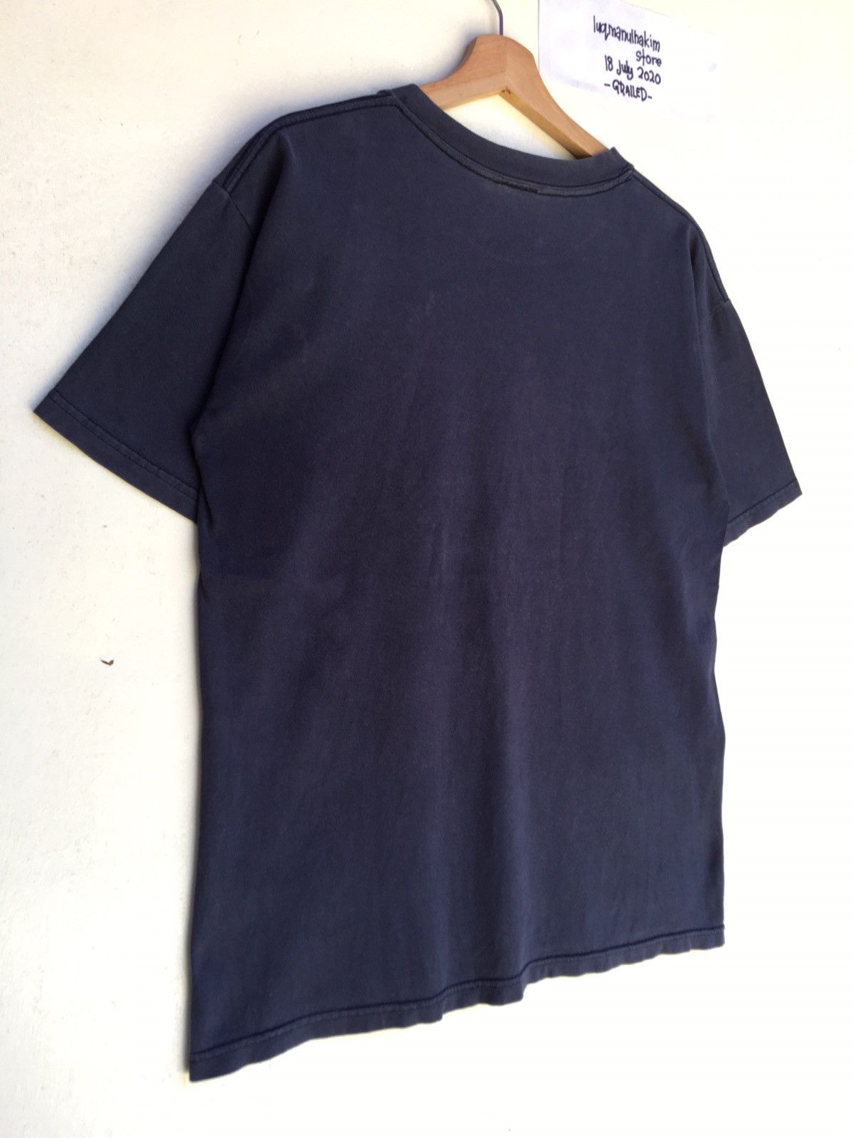 Neighborhood Vintage 90s Neighborhood Skateboard L.A Big Logo Tshirt Size US L / EU 52-54 / 3 - 11 Thumbnail