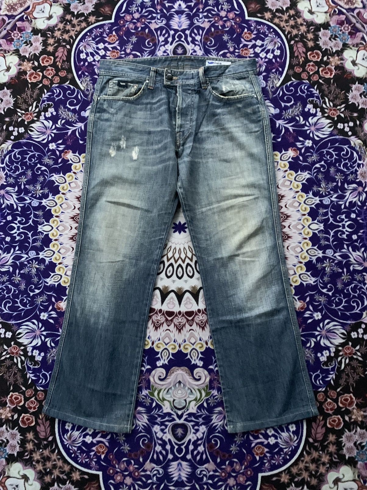 GAS Gas Jeans Distressed Denim Size US 35 - 1 Thumbnail