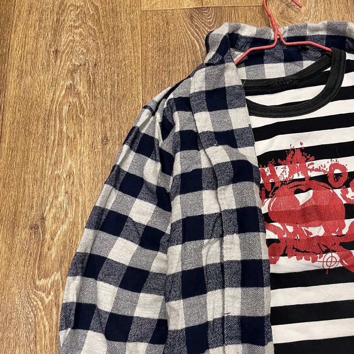 Vintage Vintage 90s Checkered Shirt Oversized Grunge Streetwear Y2K Size US M / EU 48-50 / 2 - 4 Thumbnail