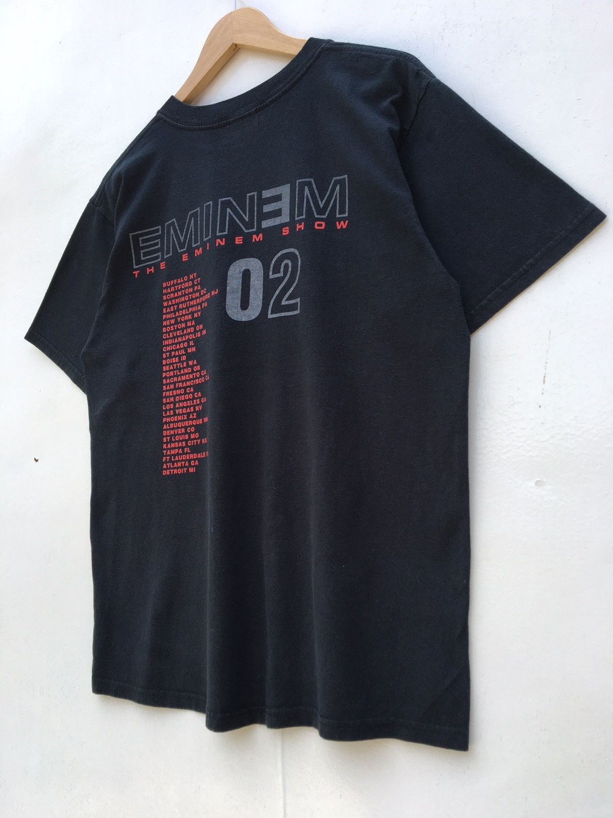 Eminem 2002 Vintage Eminem Show Rap Tee Band Concert T-Shirt Size US M / EU 48-50 / 2 - 11 Thumbnail