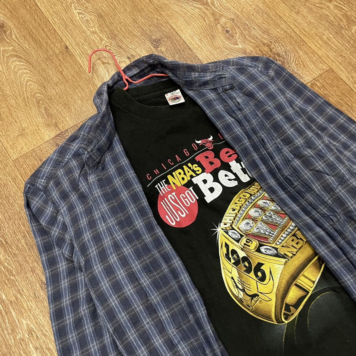 Flannel Vintage 90s Plaid Flannel Shirt Y2K Streetwear Checkered Size US XL / EU 56 / 4 - 5 Thumbnail