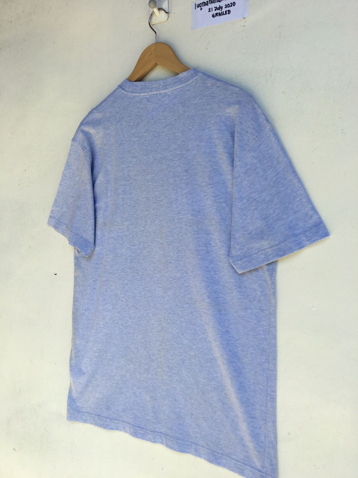 Yves Saint Laurent Yves Saint Laurent YSL BIG LOGO Printed Spellout Tshirt Size US L / EU 52-54 / 3 - 9 Thumbnail