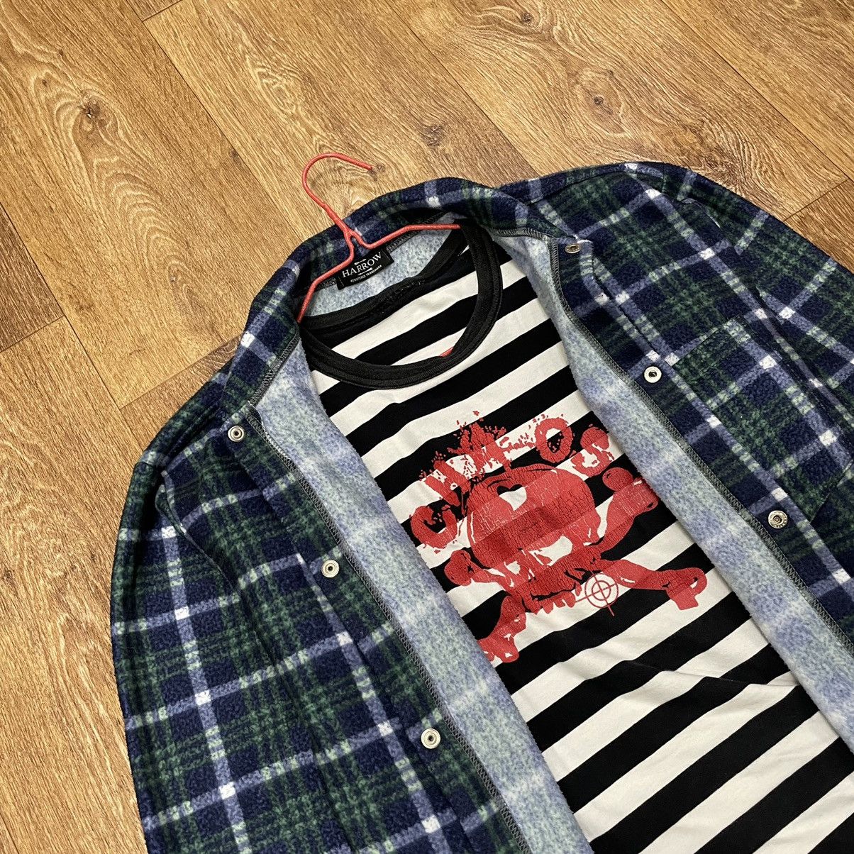 Flannel Vintage 90s Plaid Flannel Shirt Y2K Streetwear Checkered Size US M / EU 48-50 / 2 - 5 Thumbnail