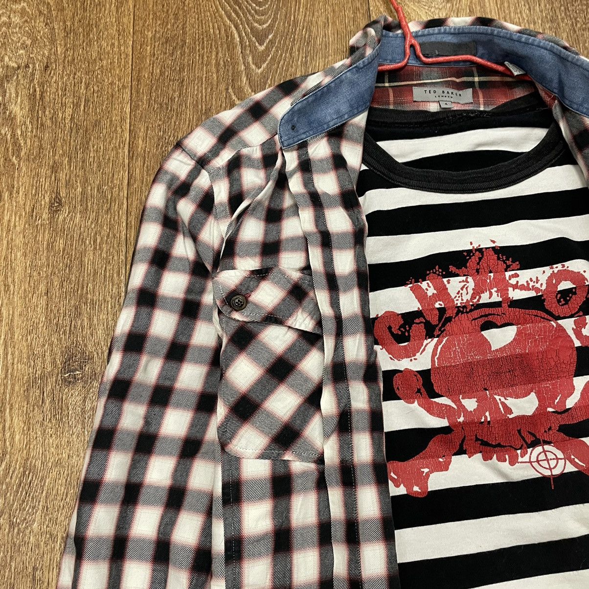 Vintage Vintage 90s Plaid Shirt Y2K Streetwear Grunge Oversized L Size US L / EU 52-54 / 3 - 4 Thumbnail