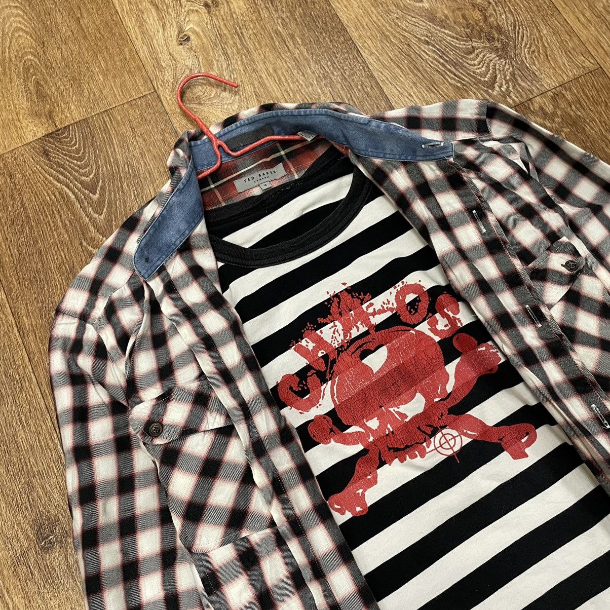 Vintage Vintage 90s Plaid Shirt Y2K Streetwear Grunge Oversized L Size US L / EU 52-54 / 3 - 5 Thumbnail