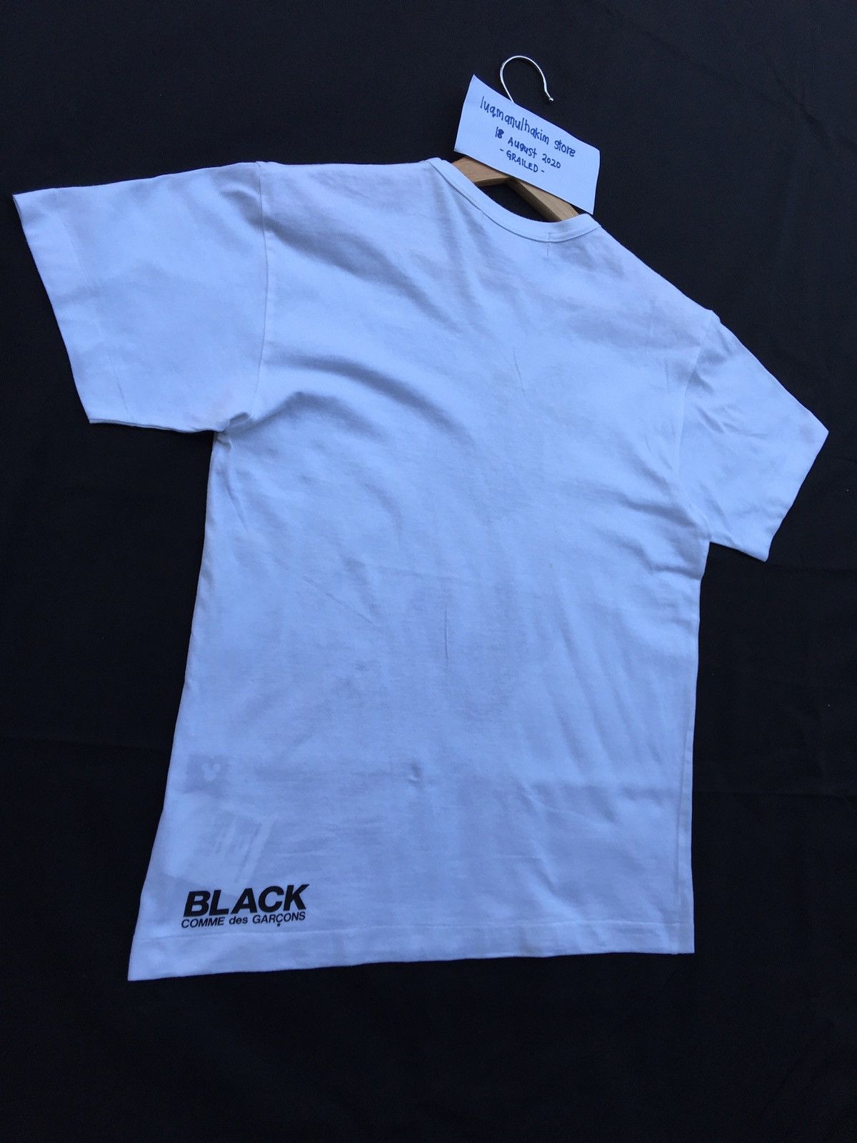 Comme des Garcons Comme Des Garcons Mickey Disney White T Shirt Black Label Size US M / EU 48-50 / 2 - 14 Thumbnail