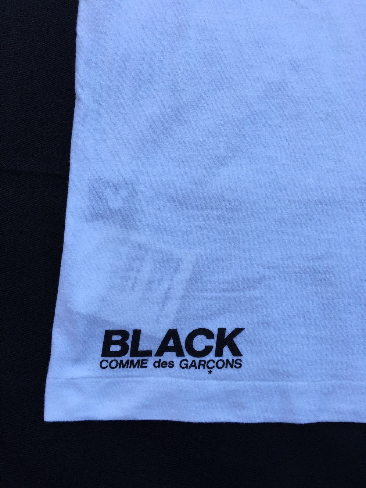 Comme des Garcons Comme Des Garcons Mickey Disney White T Shirt Black Label Size US M / EU 48-50 / 2 - 16 Thumbnail