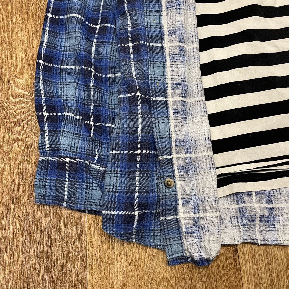 Flannel Vintage 90s Plaid Flannel Shirt Y2K Streetwear Checkered Size US L / EU 52-54 / 3 - 3 Thumbnail