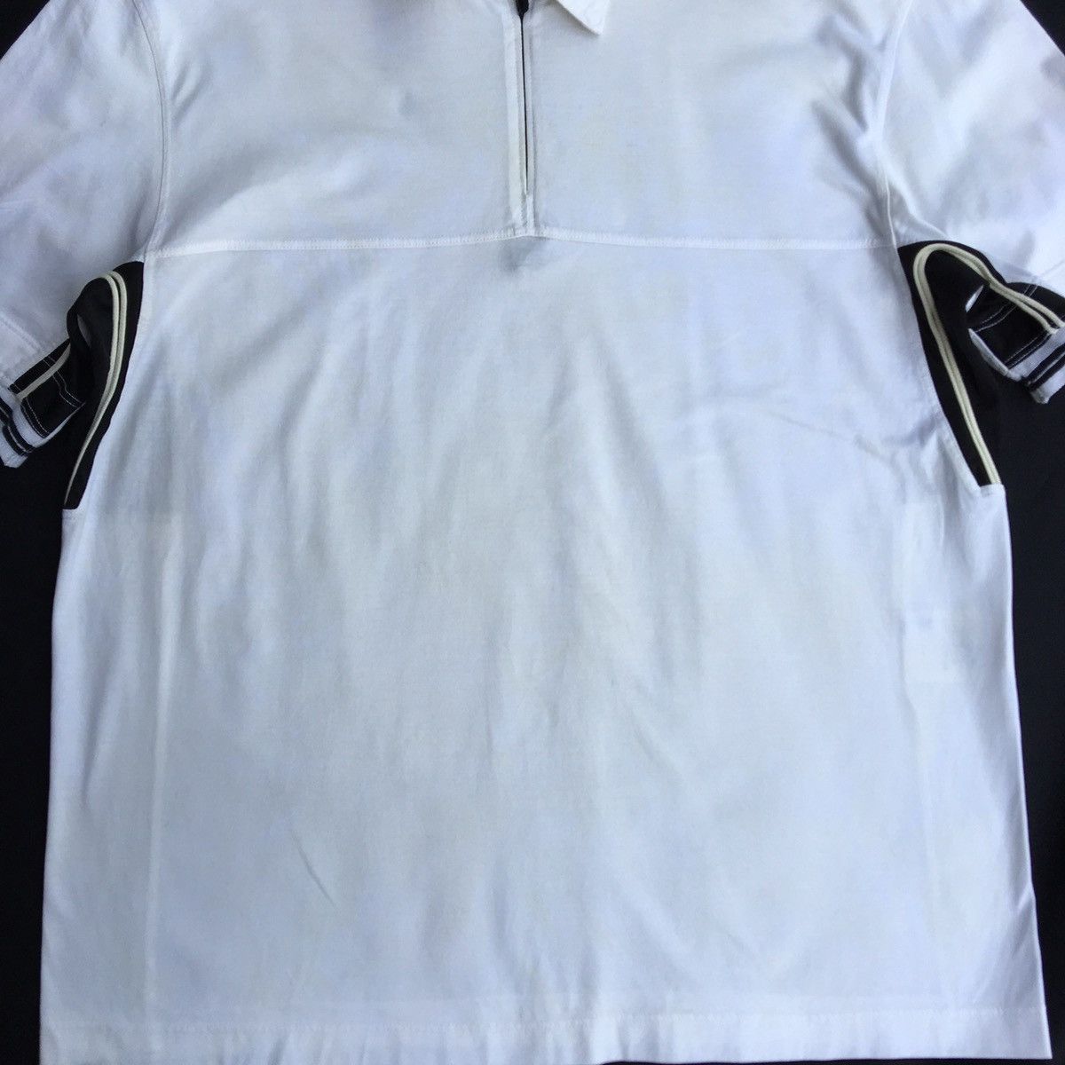 Stone Island Authentic Vintage Stone Island White Polo Side Logo Size US L / EU 52-54 / 3 - 10 Thumbnail