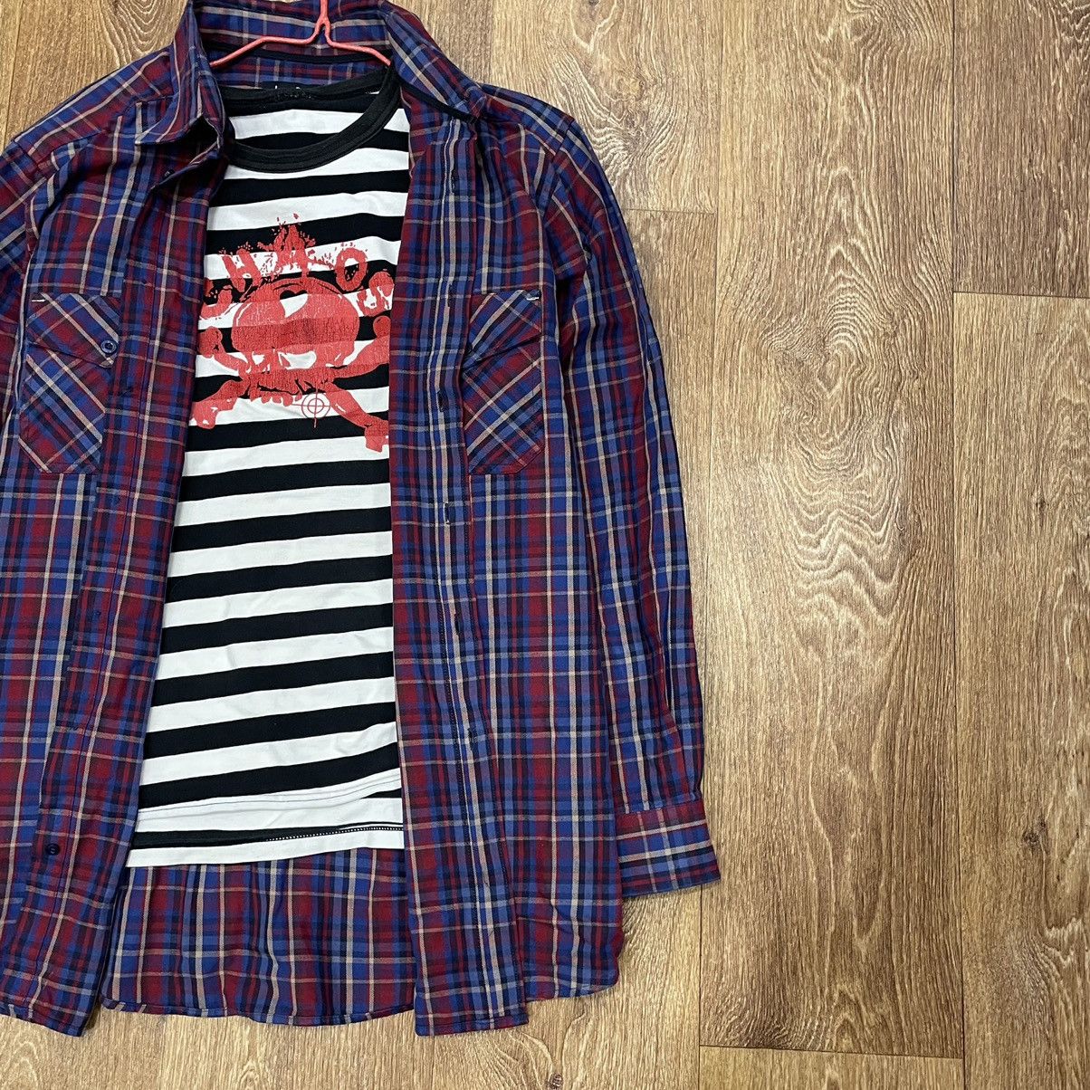 Vintage Vintage 90s Plaid Shirt Y2K Streetwear Grunge Oversized L Size US L / EU 52-54 / 3 - 2 Thumbnail
