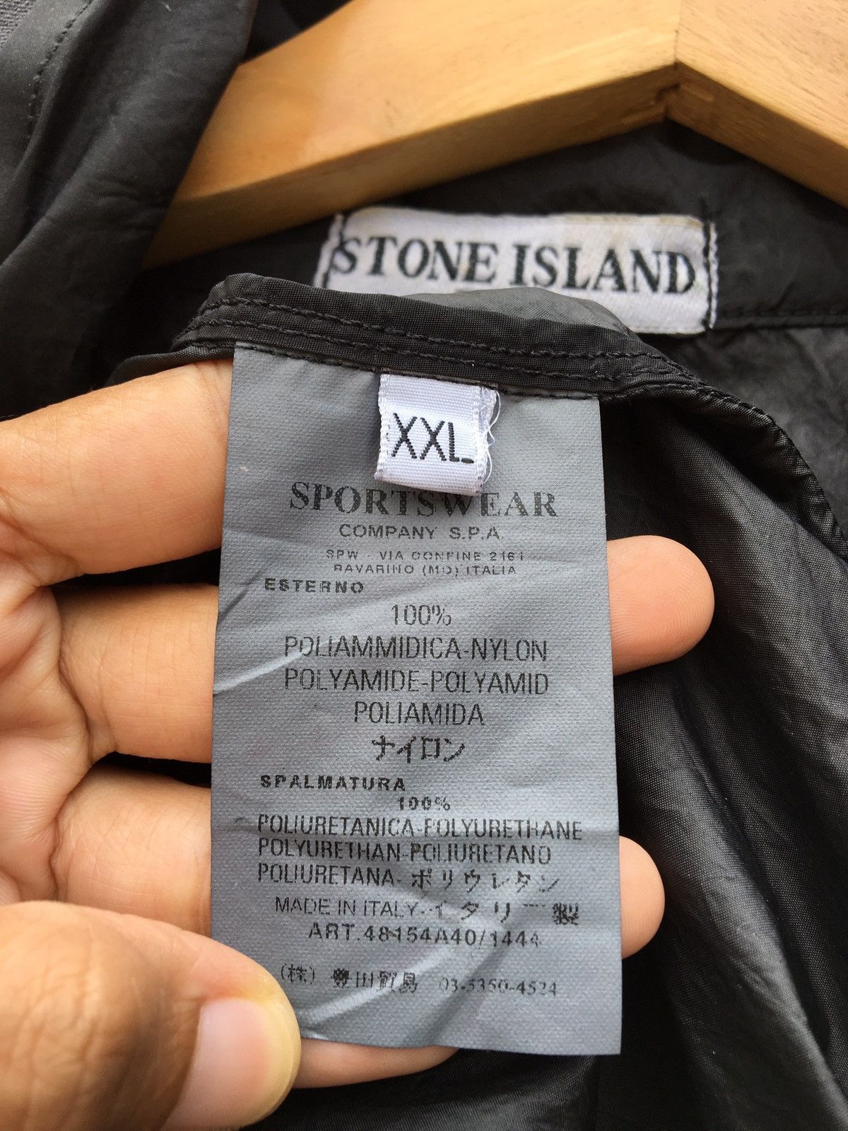 Stone Island Rare Vintage Early 2000 Stone Island Windbreaker Size US XXL / EU 58 / 5 - 18 Thumbnail