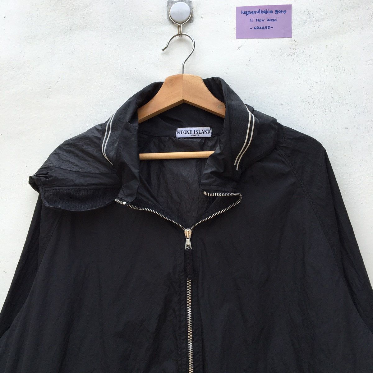 Rare Vintage Early 2000 Stone Island Windbreaker