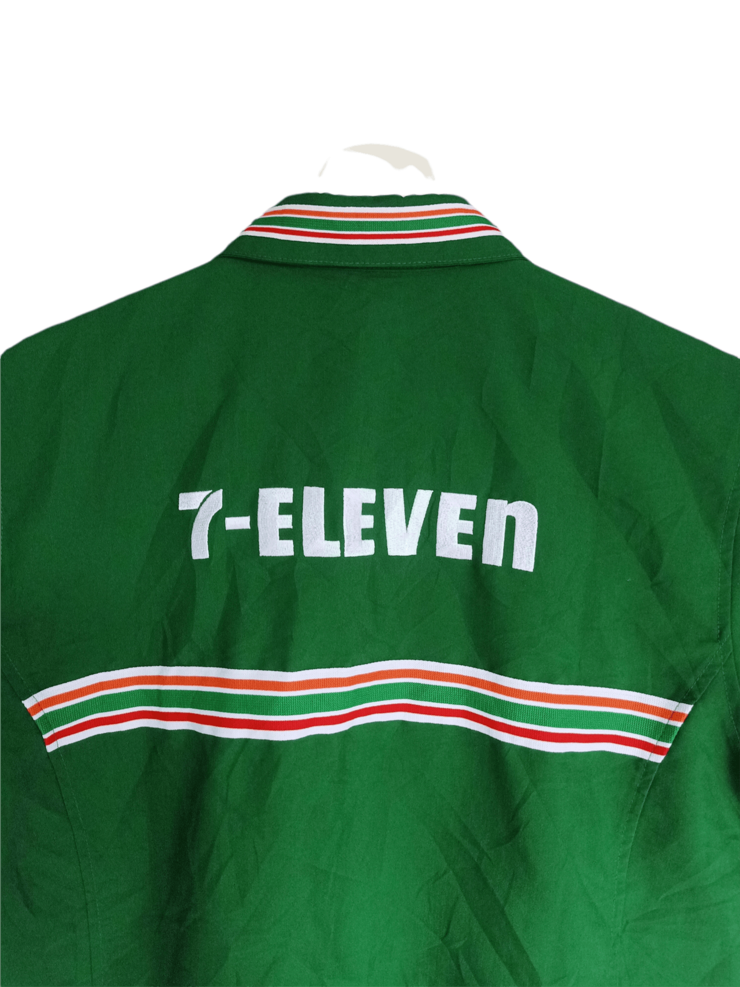 Japanese Brand × Vintage Vintage 7 Eleven Worker Zipper Shirt Size US M / EU 48-50 / 2 - 5 Thumbnail