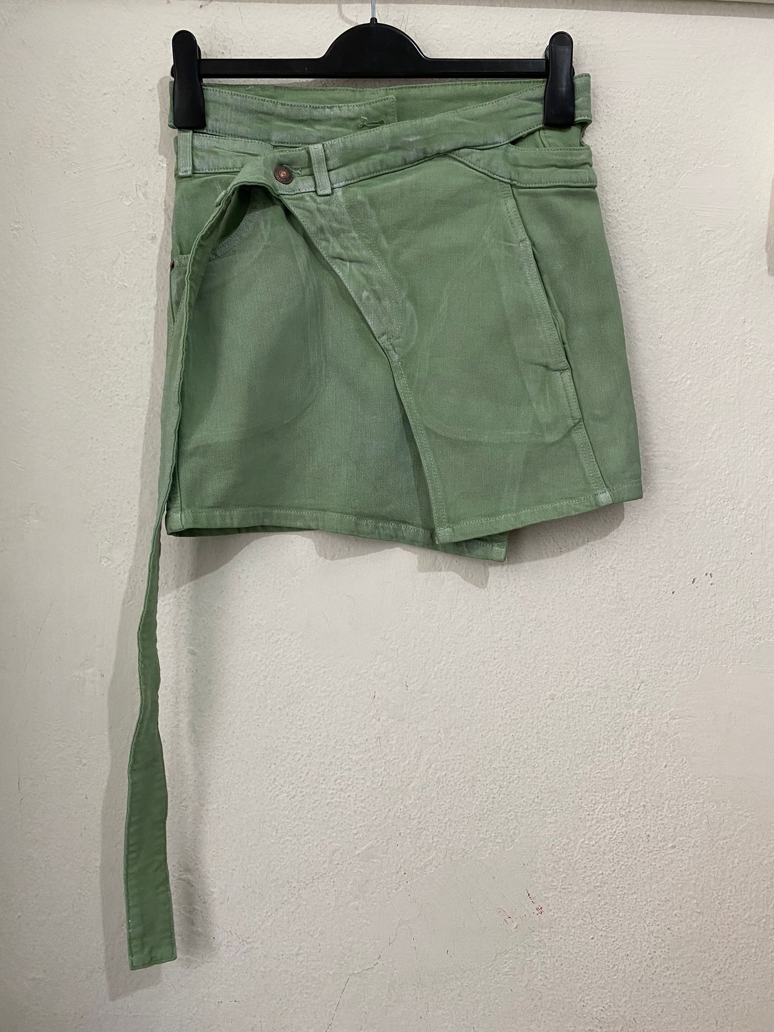 Ottolinger Ottolinger wrap denim skirt Size 24" / US 00 / IT 34 - 8 Thumbnail