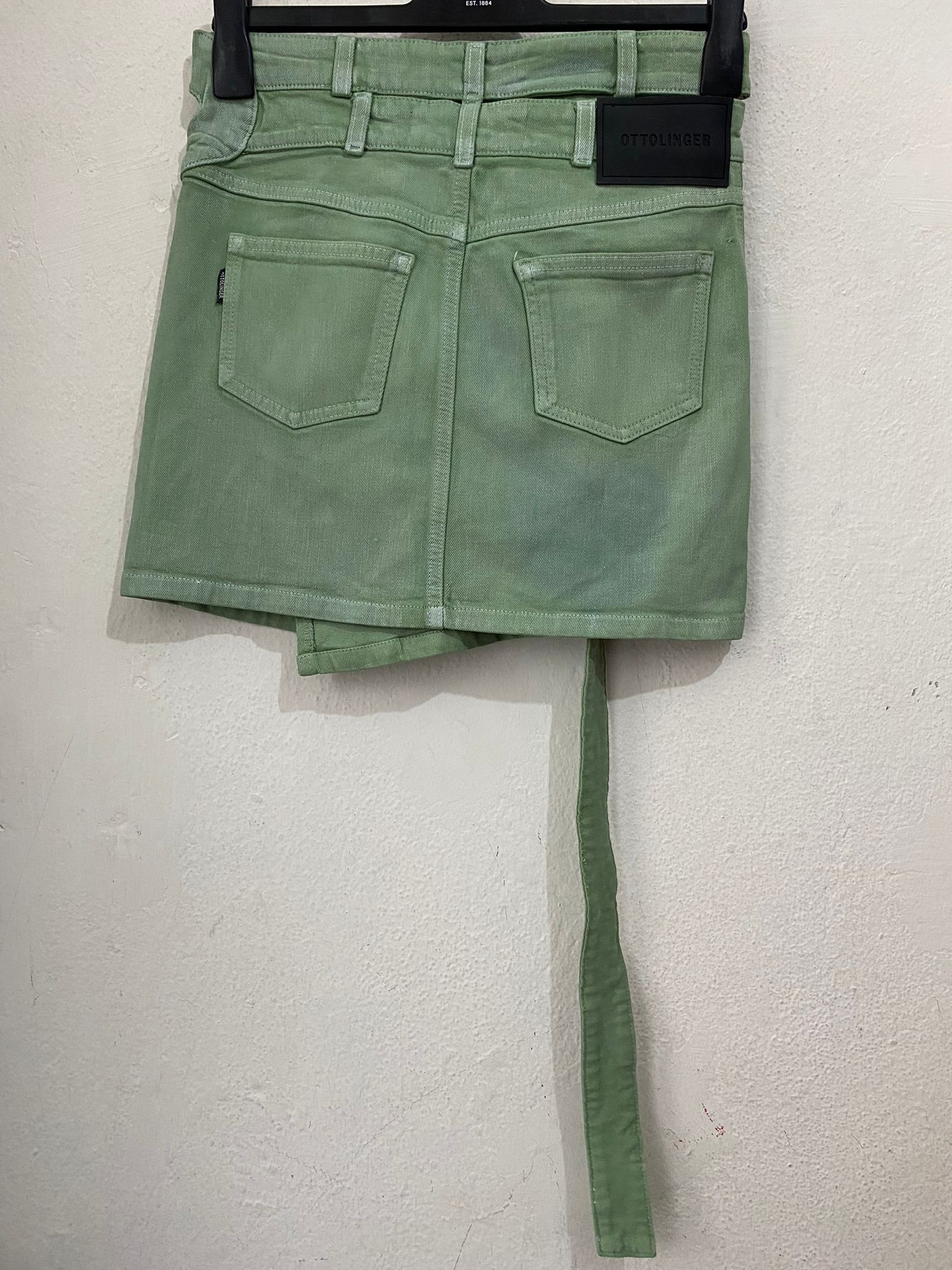 Ottolinger Ottolinger wrap denim skirt Size 24" / US 00 / IT 34 - 3 Thumbnail