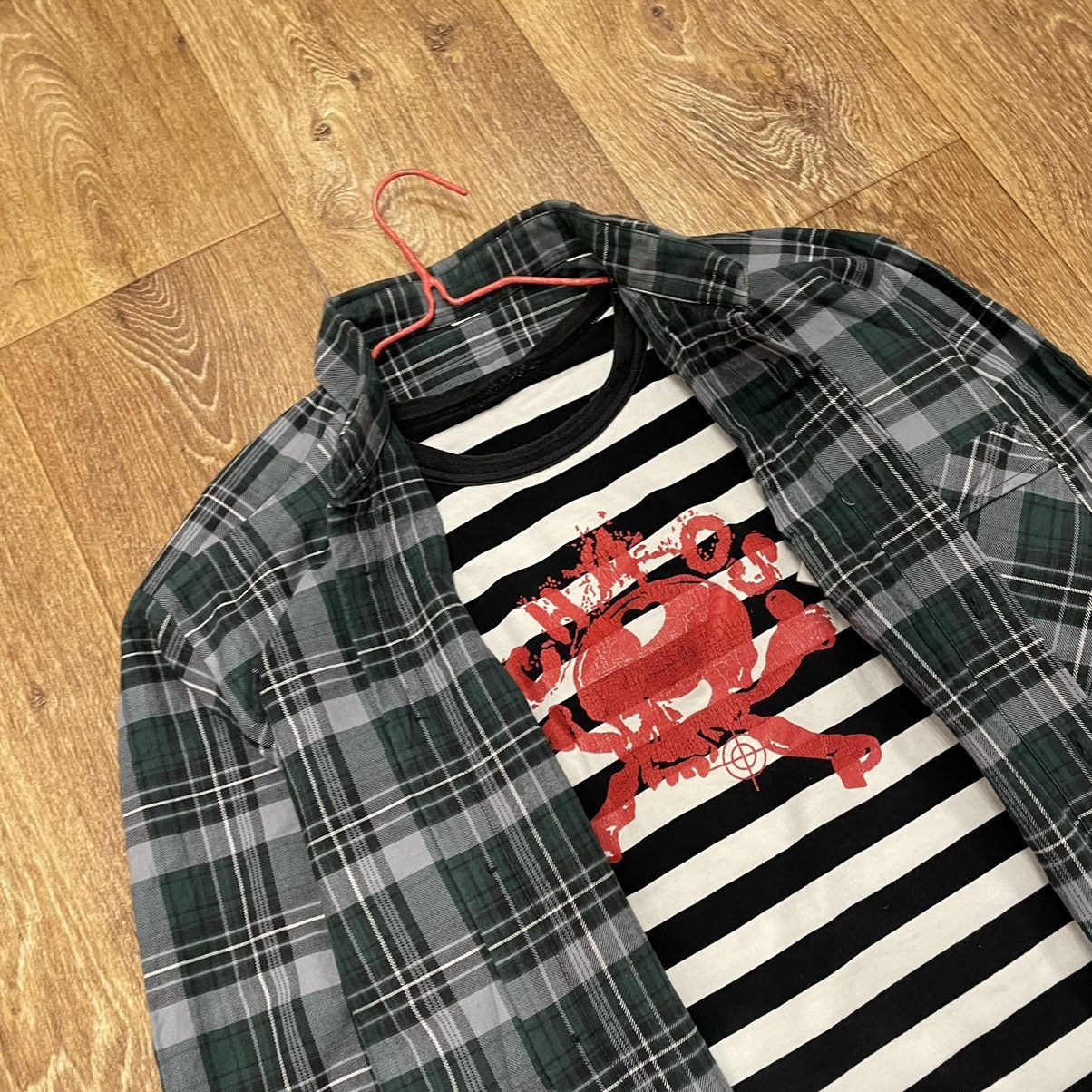 Vintage Vintage 90s Plaid Shirt Grunge Streetwear Oversized Logo XL Size US XL / EU 56 / 4 - 5 Thumbnail