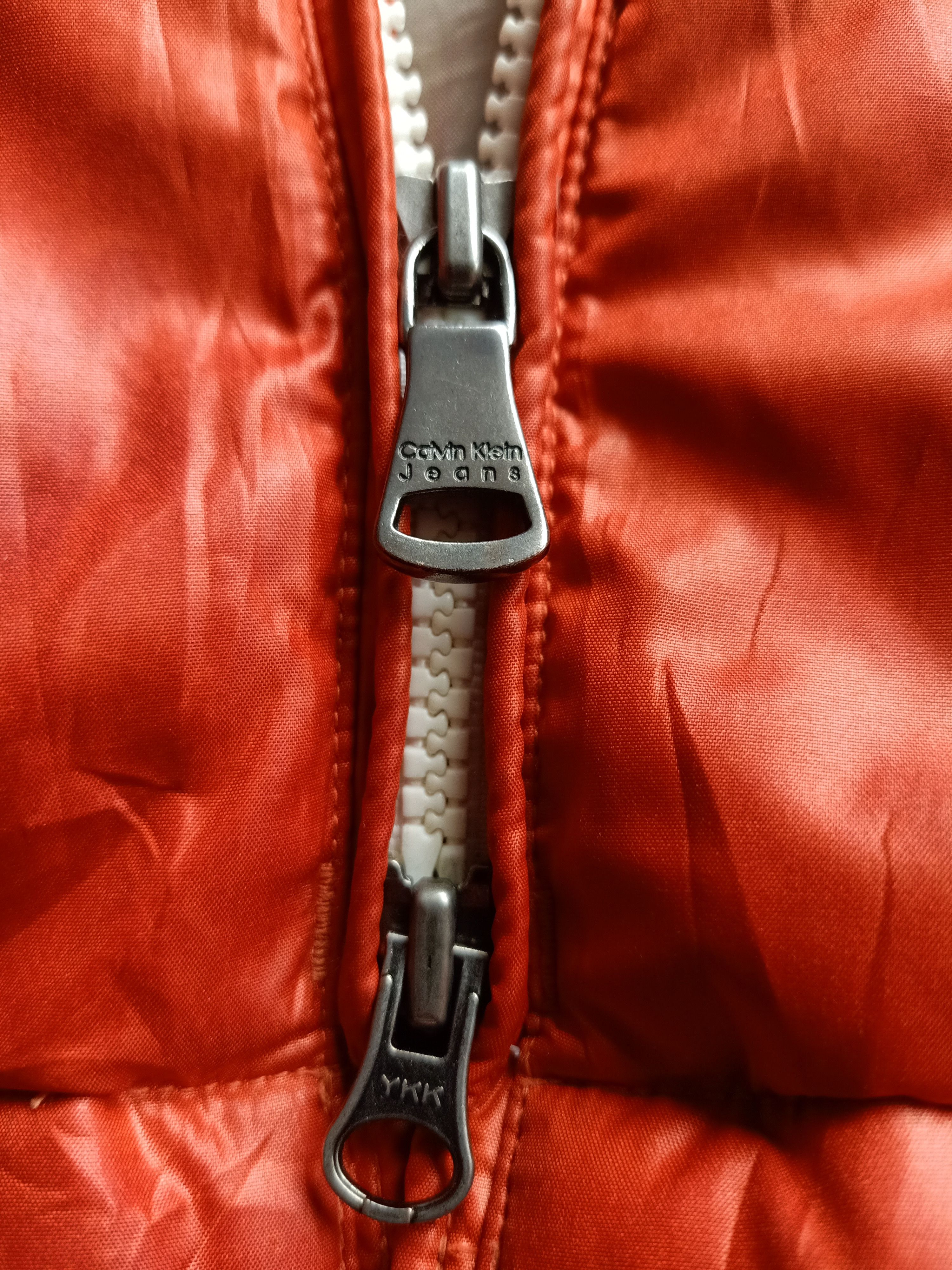 Calvin Klein × Vintage Calvin Klein Jeans Orange Vest Size US M / EU 48-50 / 2 - 5 Thumbnail