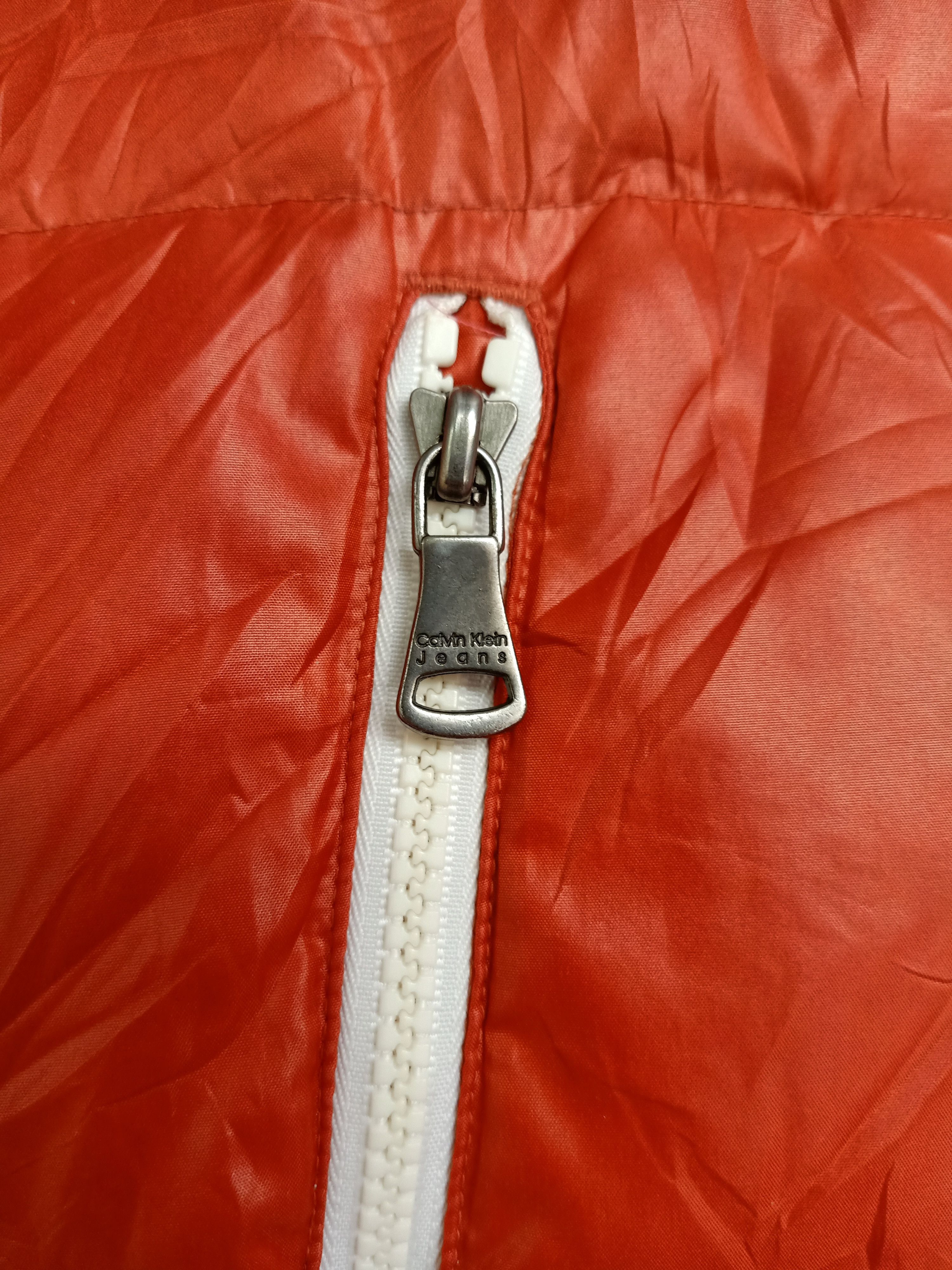 Calvin Klein × Vintage Calvin Klein Jeans Orange Vest Size US M / EU 48-50 / 2 - 4 Thumbnail