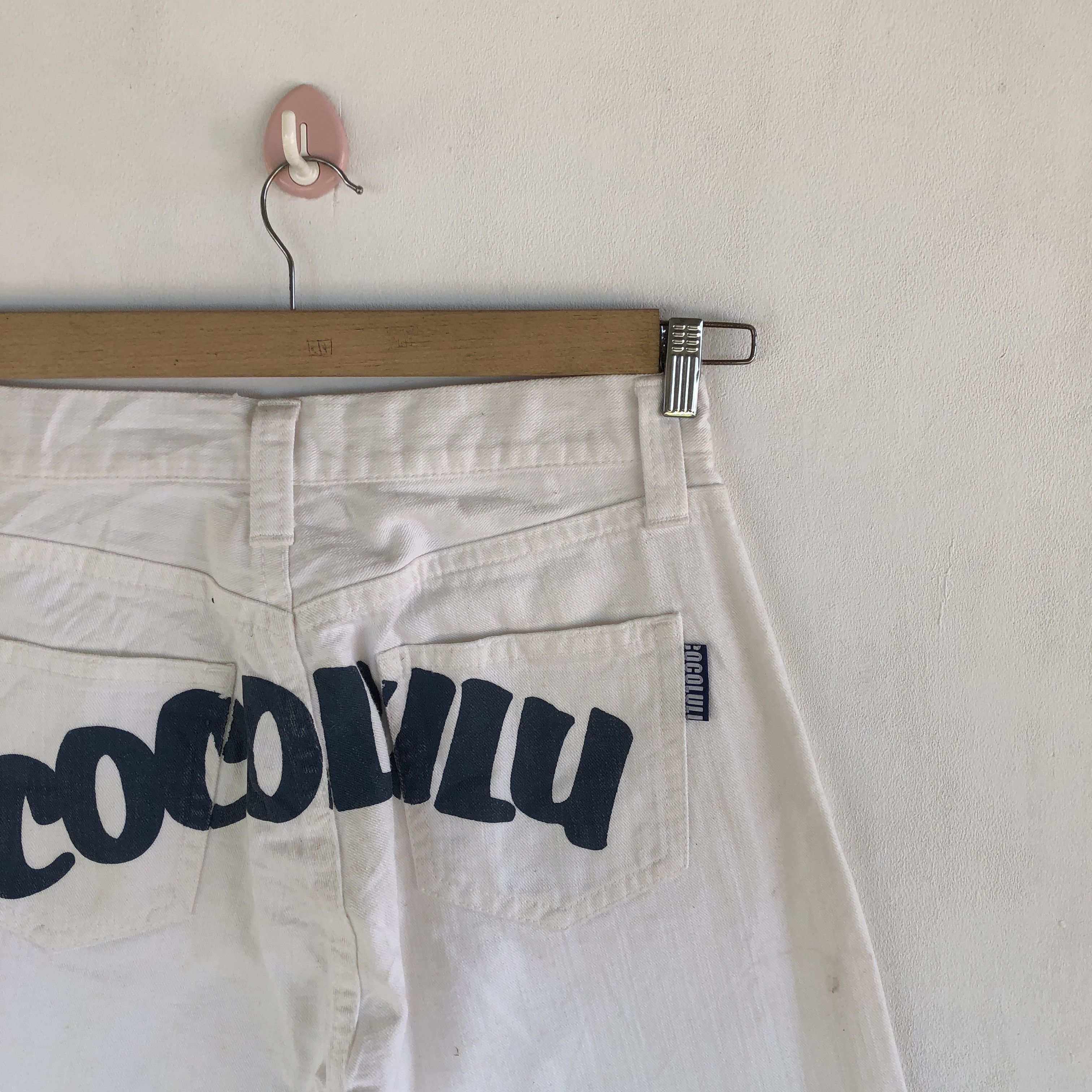 Japanese Brand Cocolulu Jeans Japanese Denim Spell Out Script Pants Size US 30 / EU 46 - 7 Thumbnail