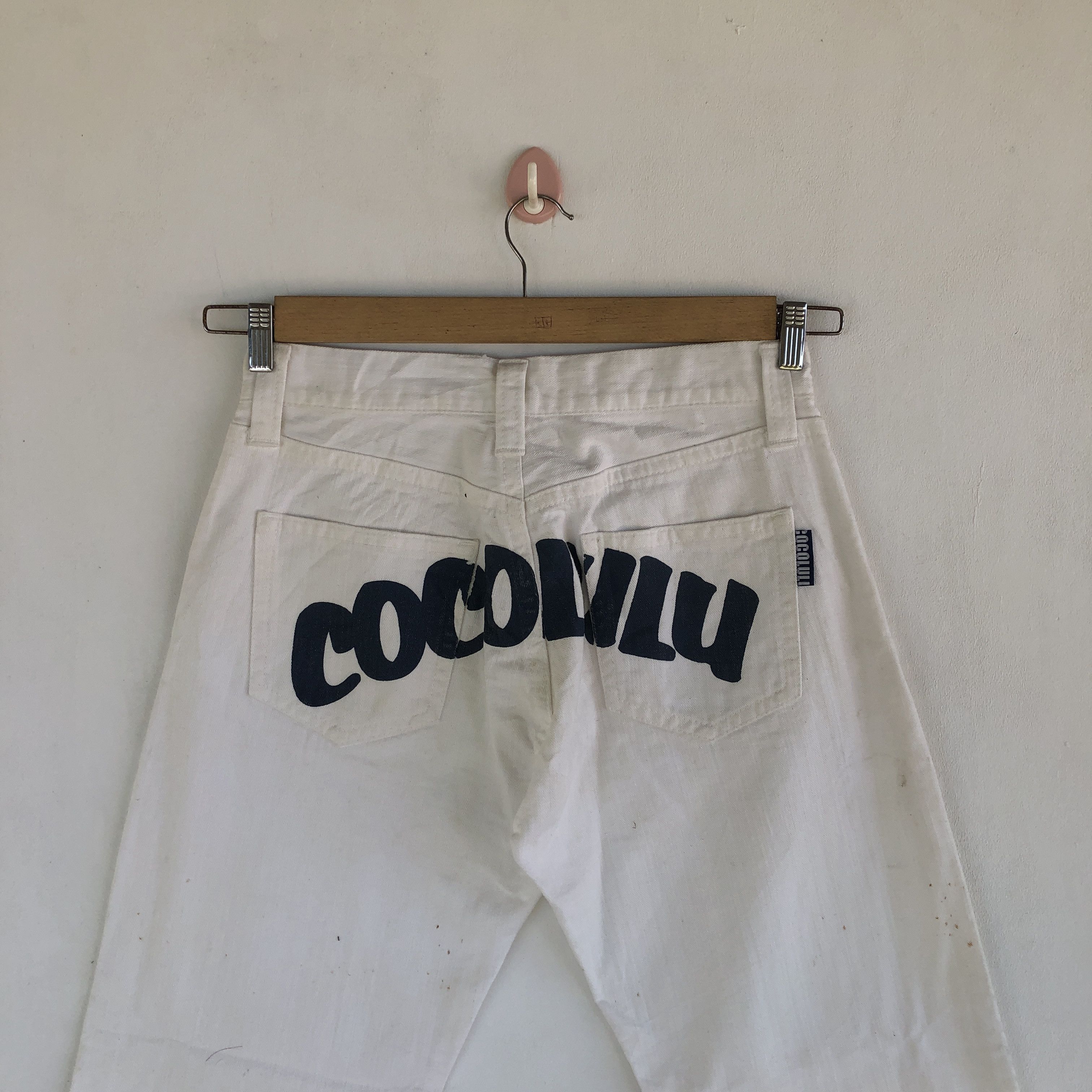 Japanese Brand Cocolulu Jeans Japanese Denim Spell Out Script Pants Size US 30 / EU 46 - 3 Thumbnail