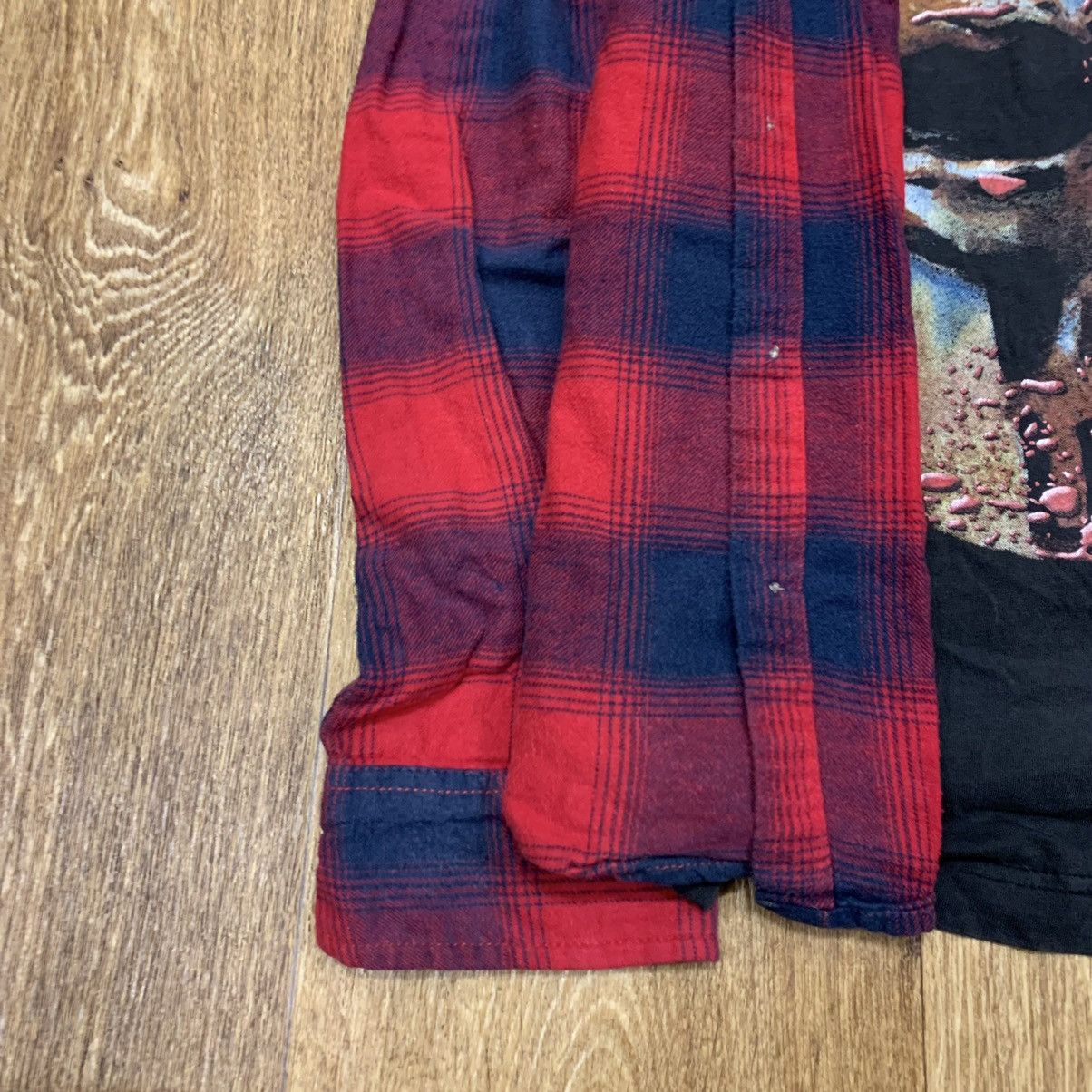 Flannel Vintage 90s Plaid Flannel Shirt Y2K Streetwear Checkered Size US L / EU 52-54 / 3 - 3 Thumbnail