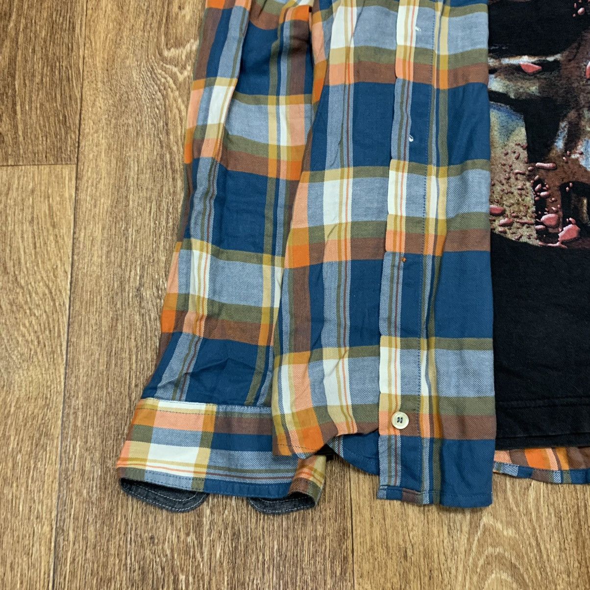 Flannel Vintage 90s Plaid Flannel Shirt Y2K Streetwear Checkered Size US XL / EU 56 / 4 - 4 Thumbnail